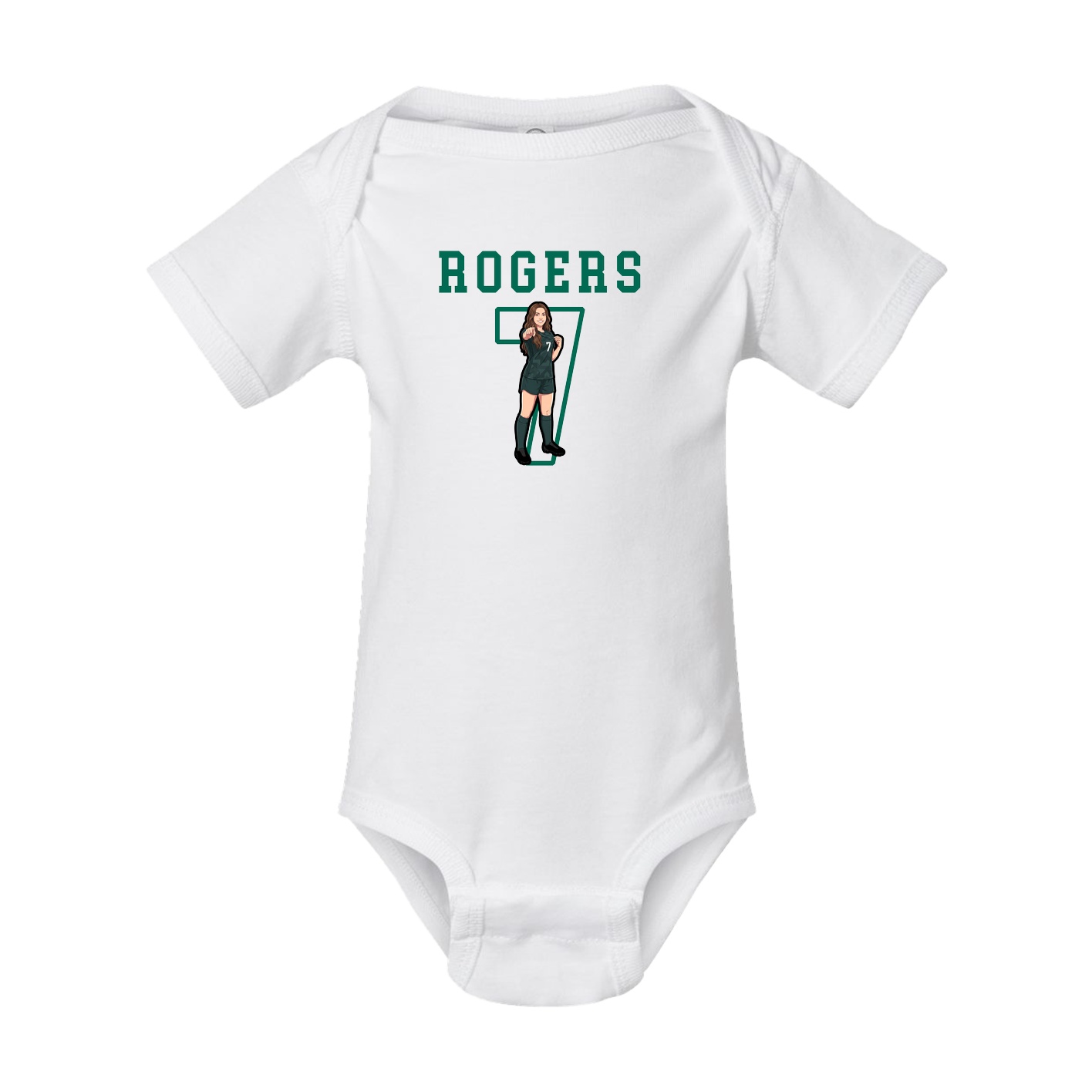 Baby Onesie — Shirsey in White