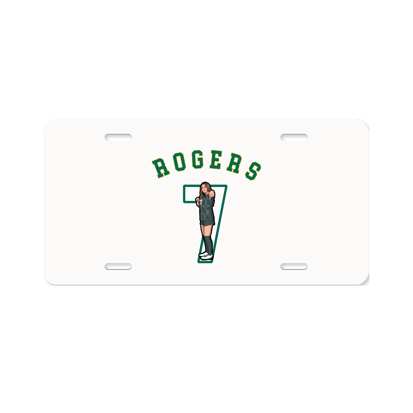 License Plate — Shirsey Arch in Classic