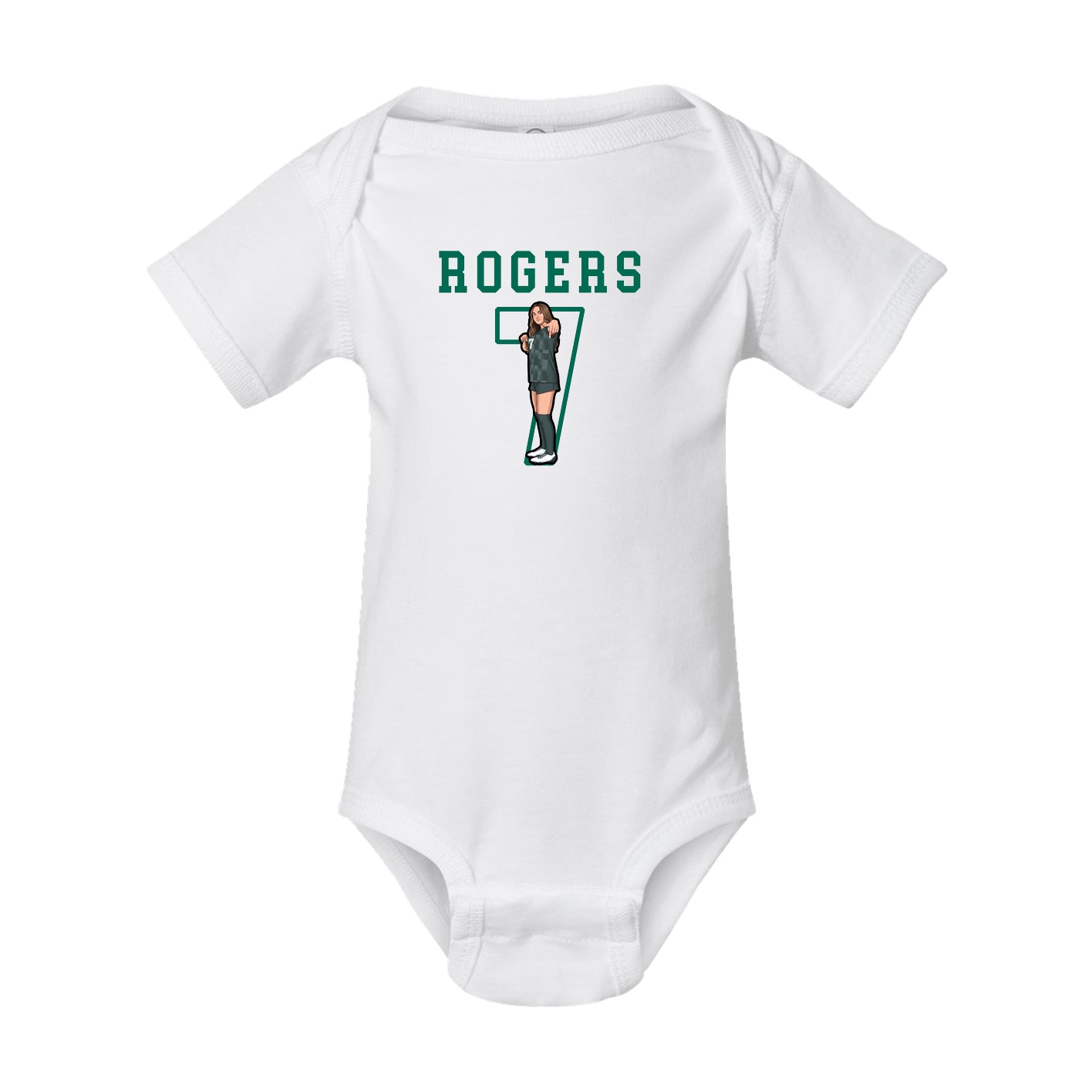 Baby Onesie — Shirsey in White