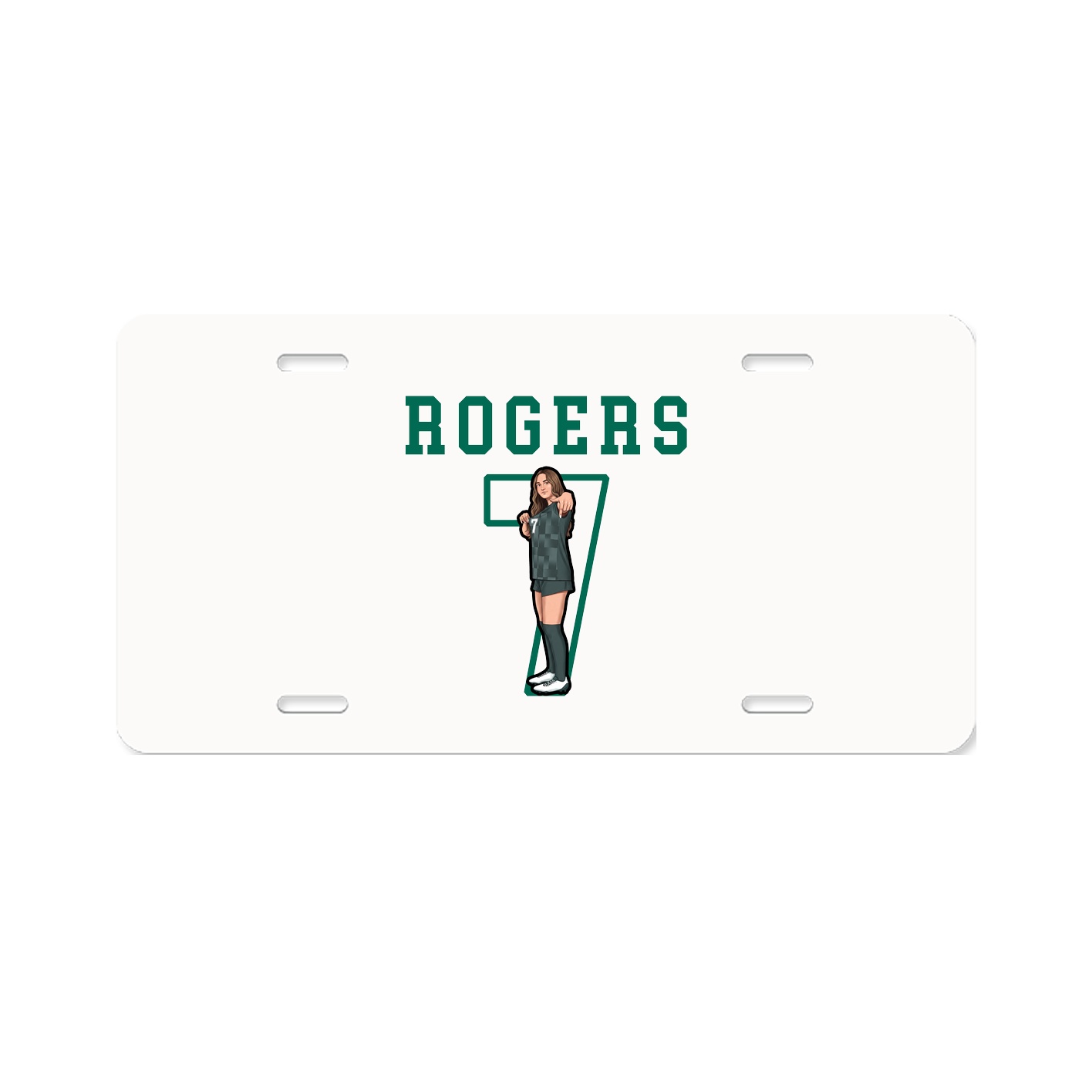 License Plate — Shirsey in Classic