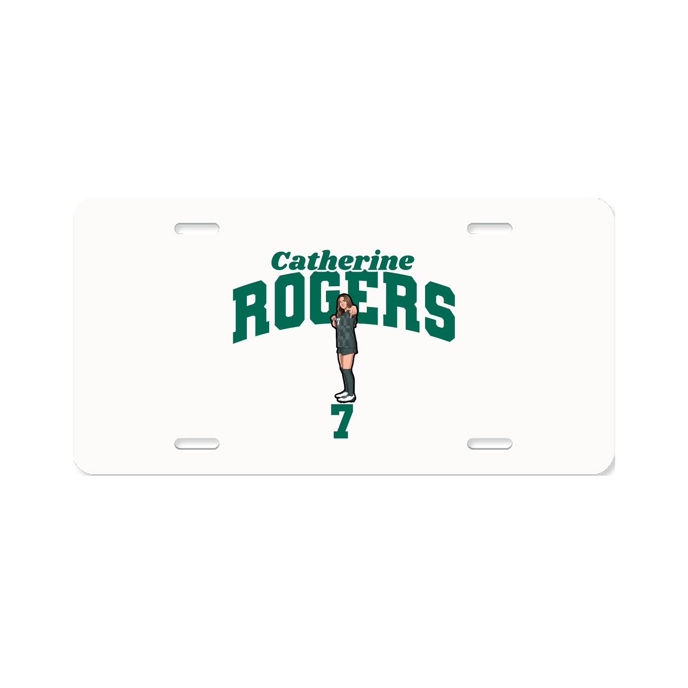 License Plate — Signature Arch in Classic