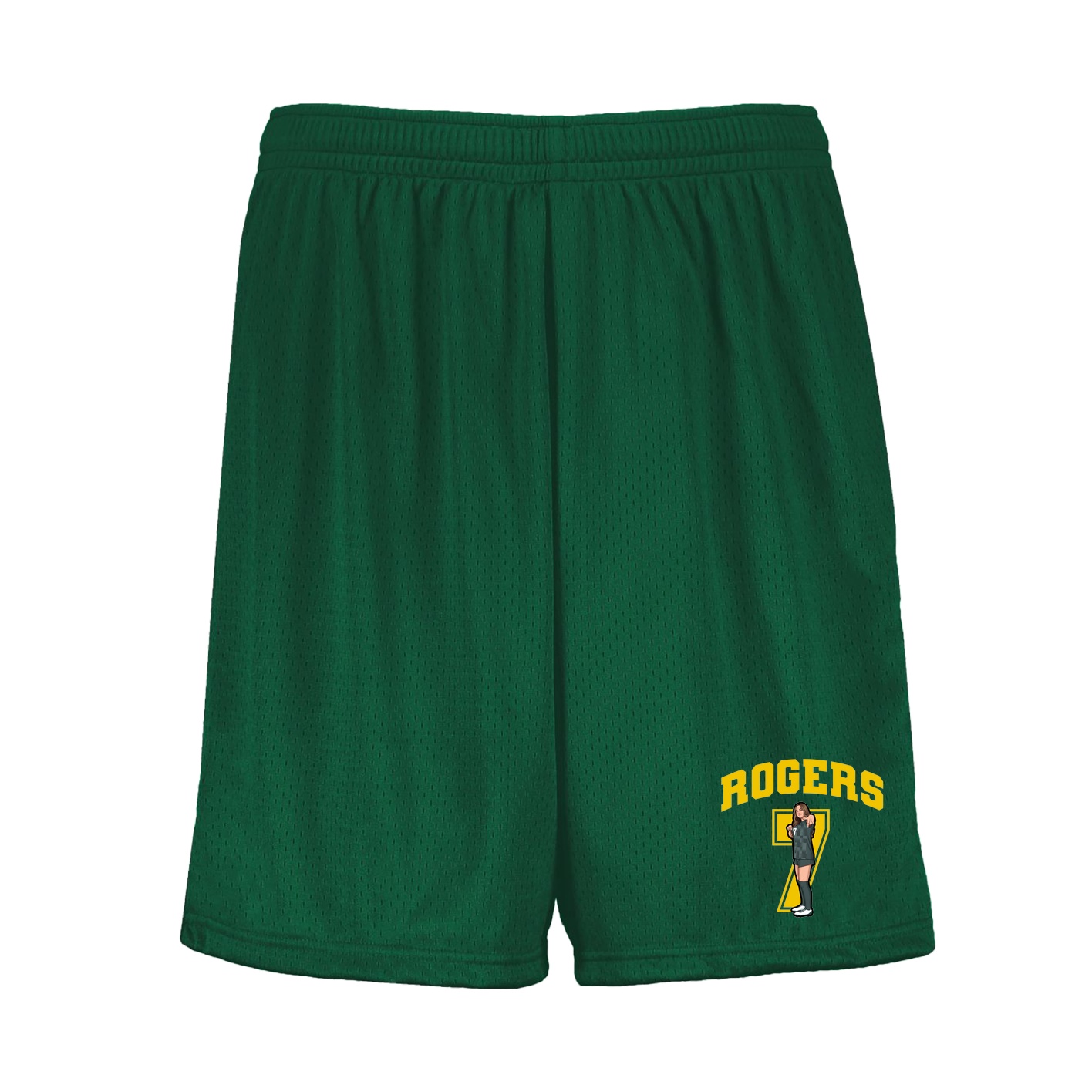 Shorts — Number in Green