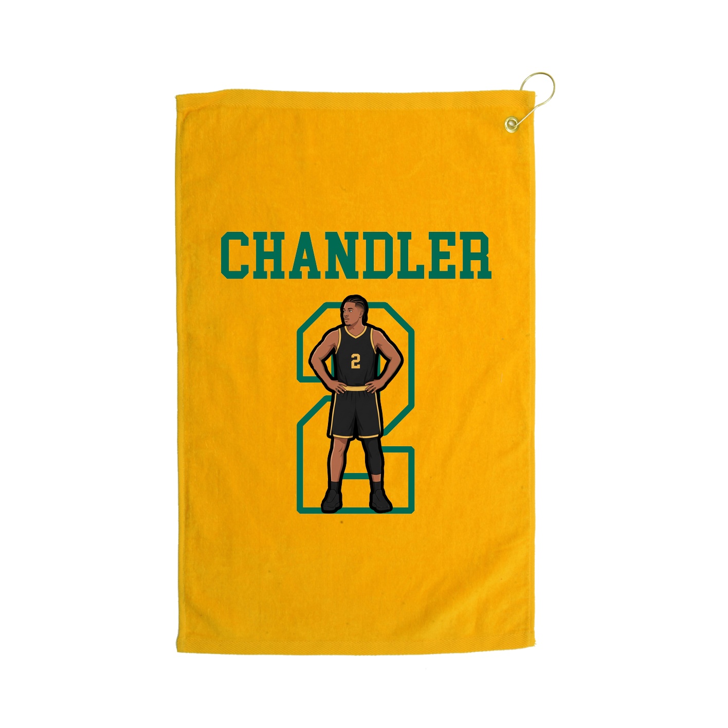 Golf Towel — Shirsey in Gold