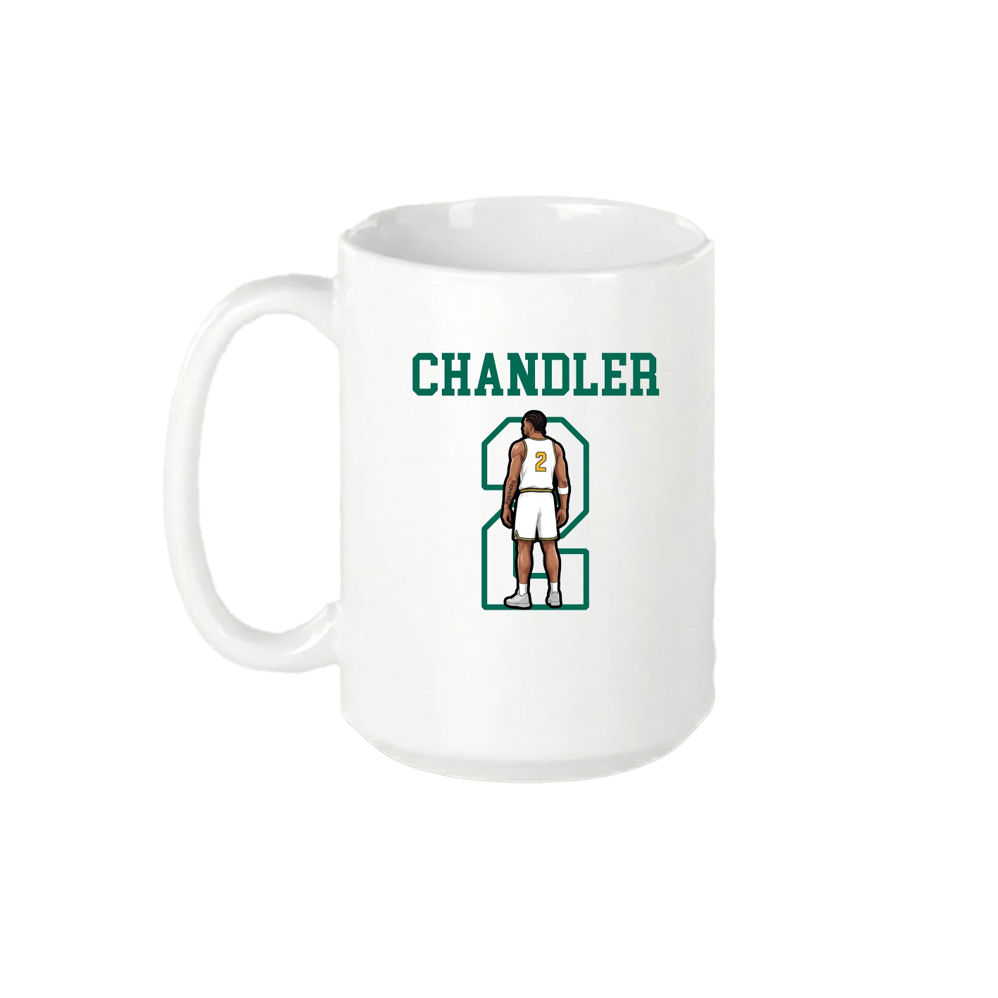 15oz Coffee Mug — Shirsey in White