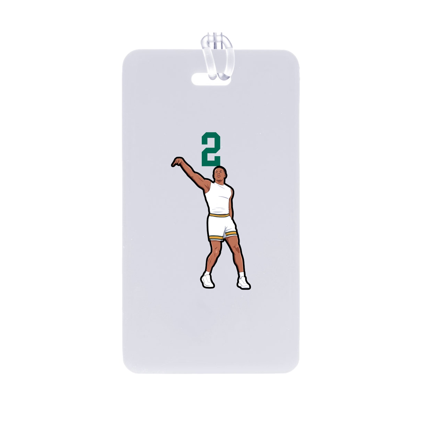 Bag Tag — Number Top in Classic