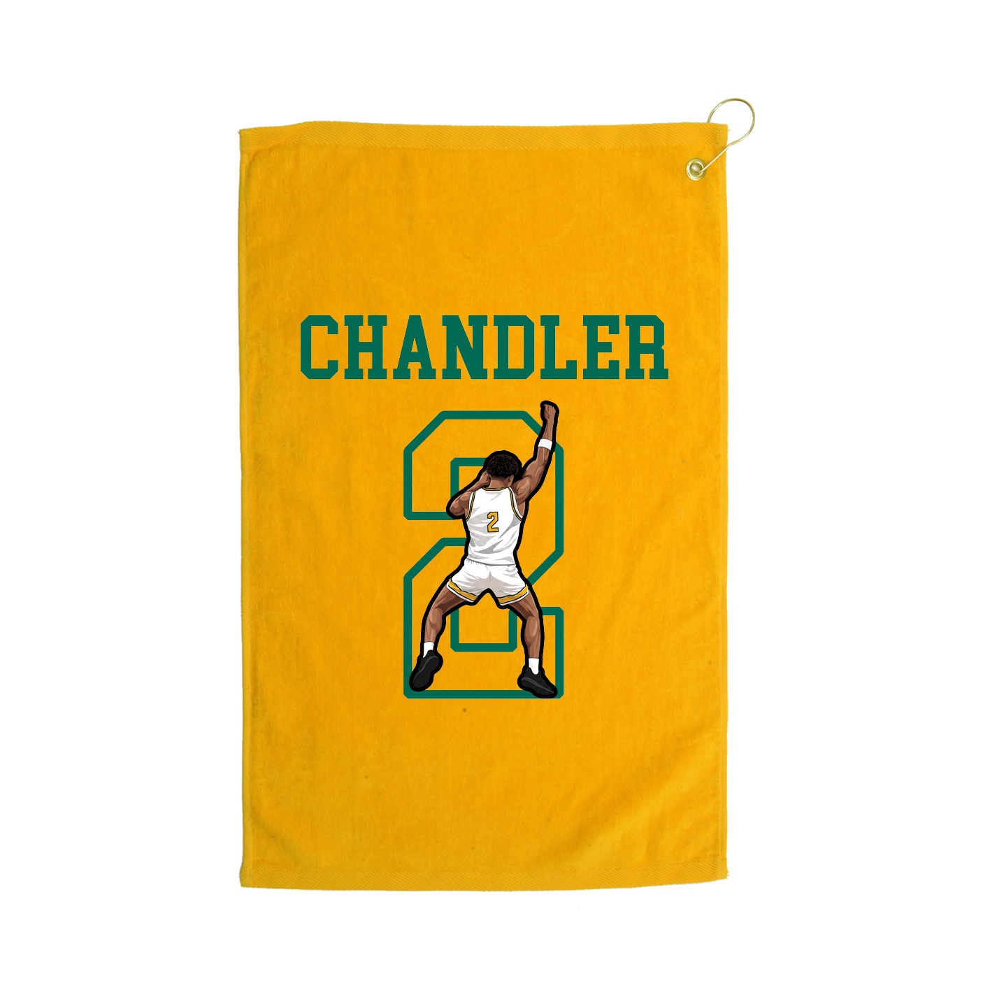 Golf Towel — Shirsey in Gold