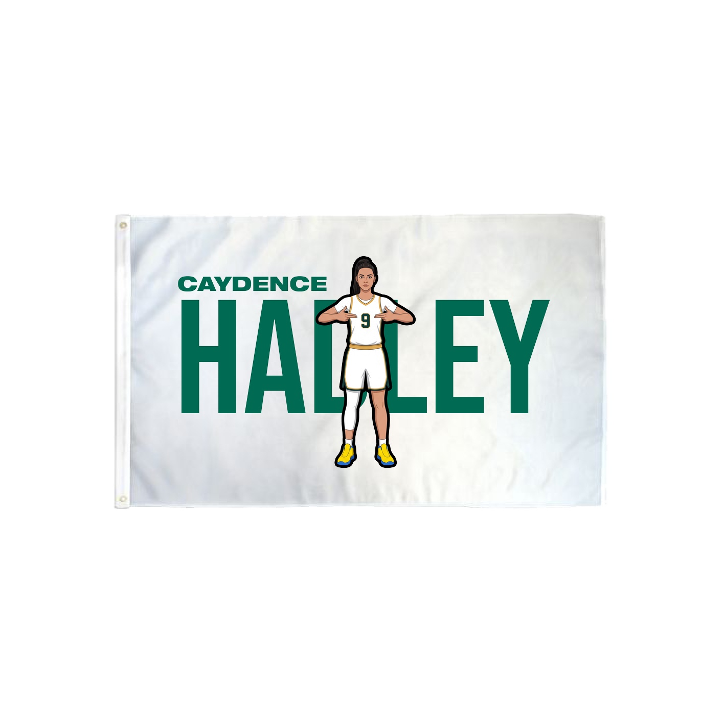 3x5 Flag — Player Name in Classic
