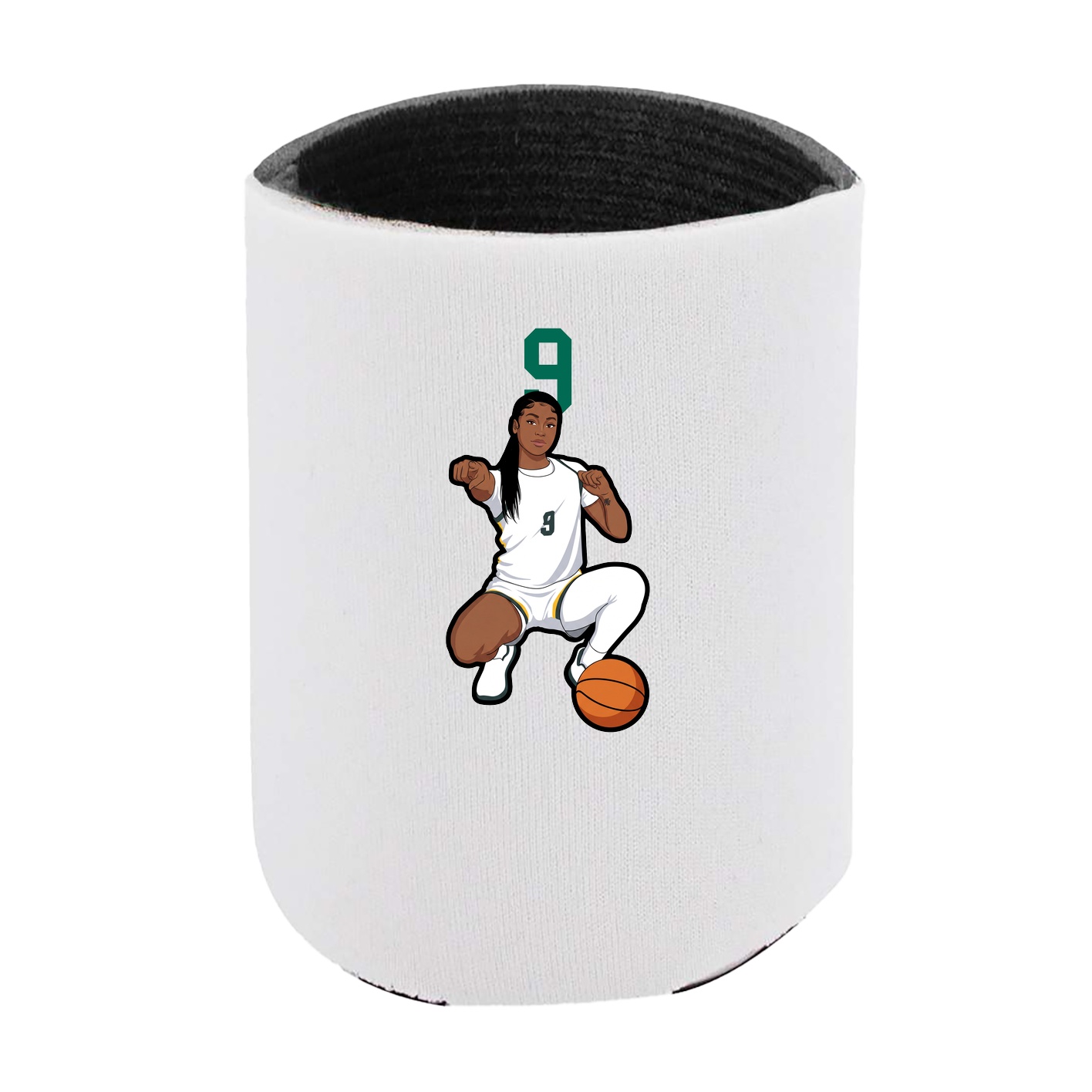 Can Holder — Number Top in White