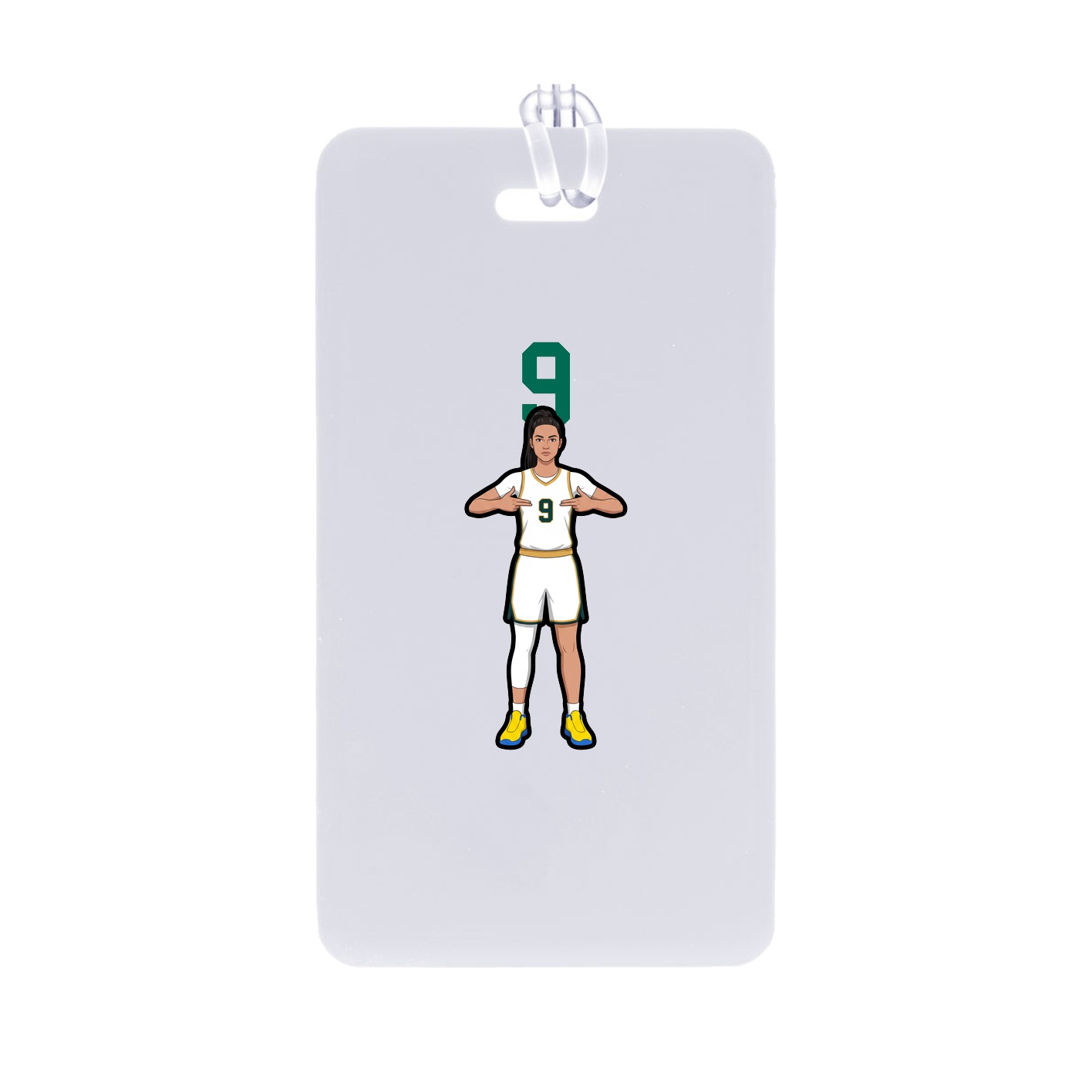 Bag Tag — Number Top in Classic