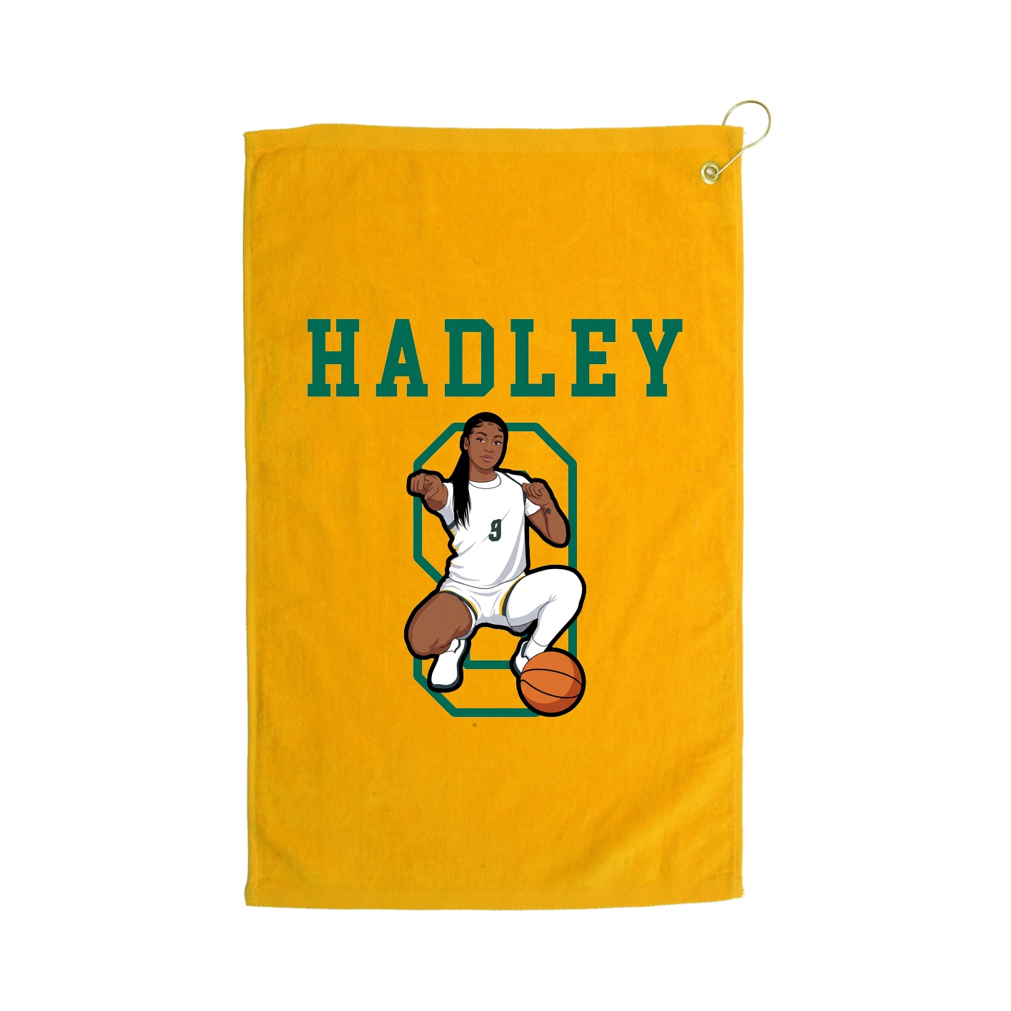Golf Towel — Shirsey in Gold