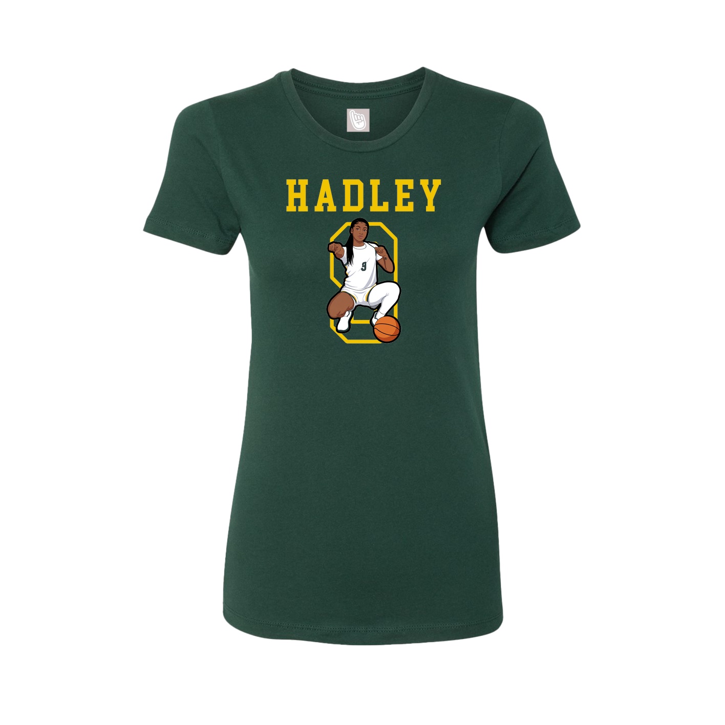Fitted Women's Tee — Shirsey in Green