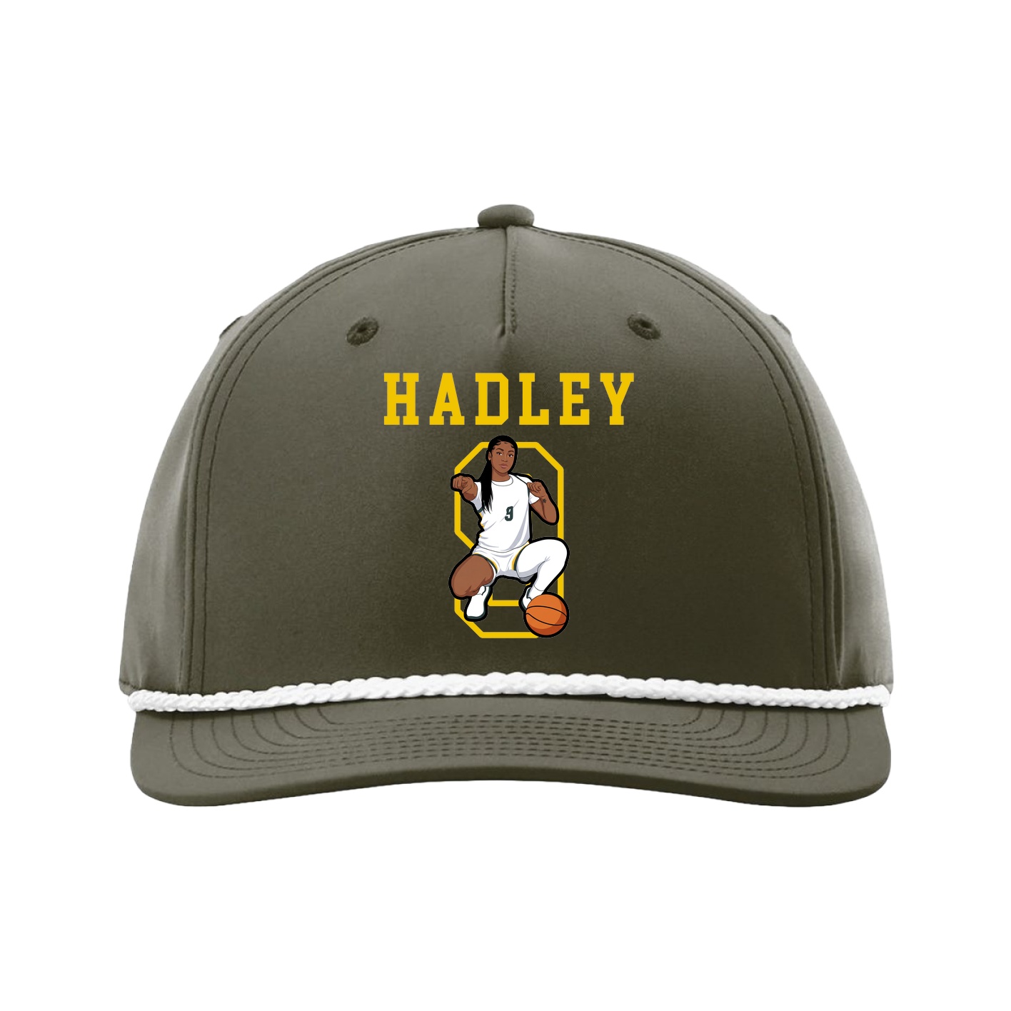 Five-Panel Classic Rope Cap — Shirsey in Green