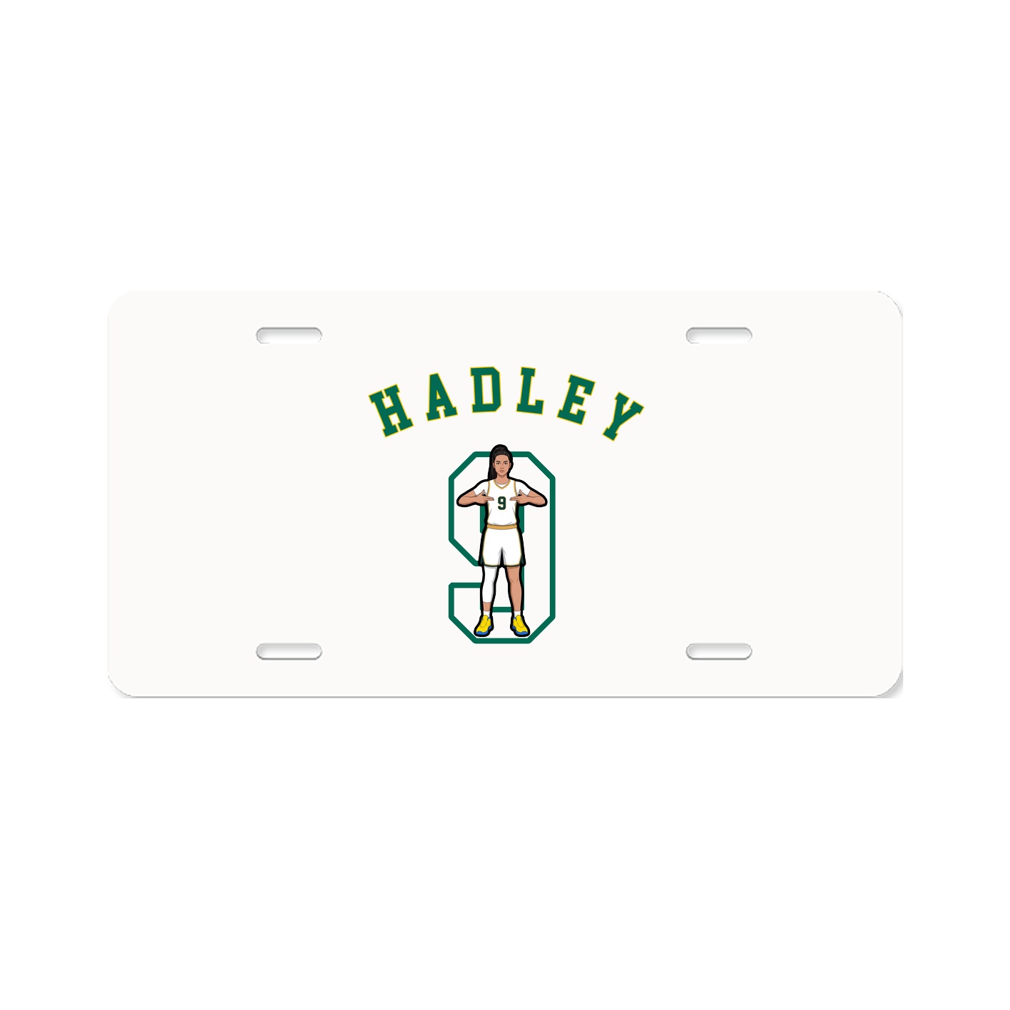 License Plate — Shirsey Arch in Classic