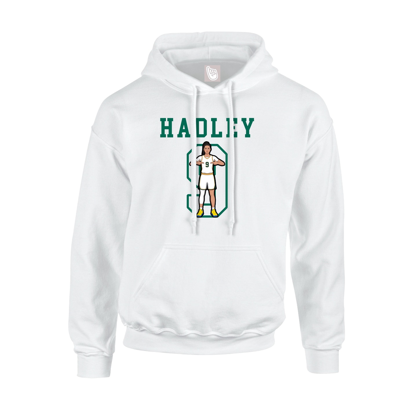 Youth Hoodie — Shirsey in White