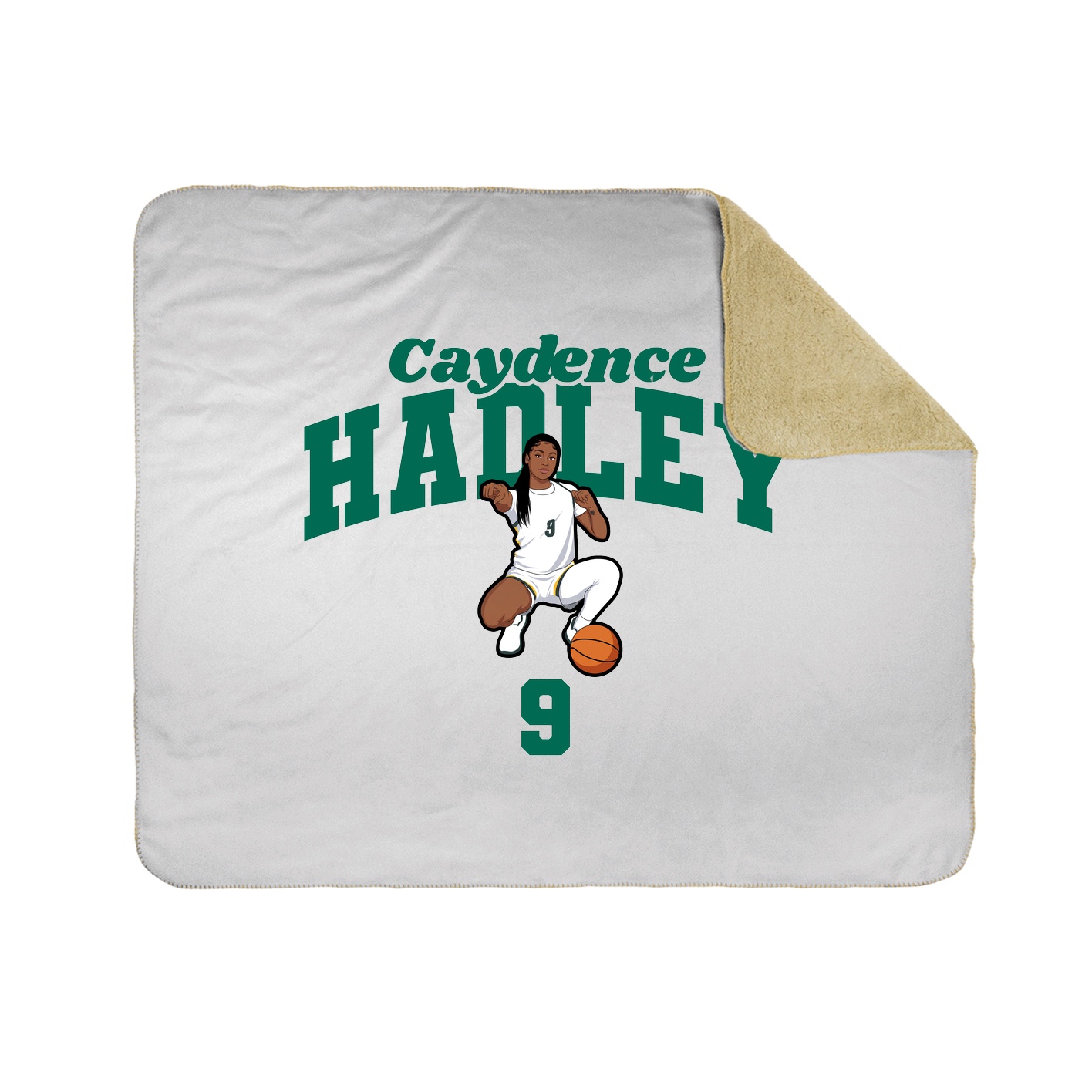 Throw Blanket — Signature Arch in White