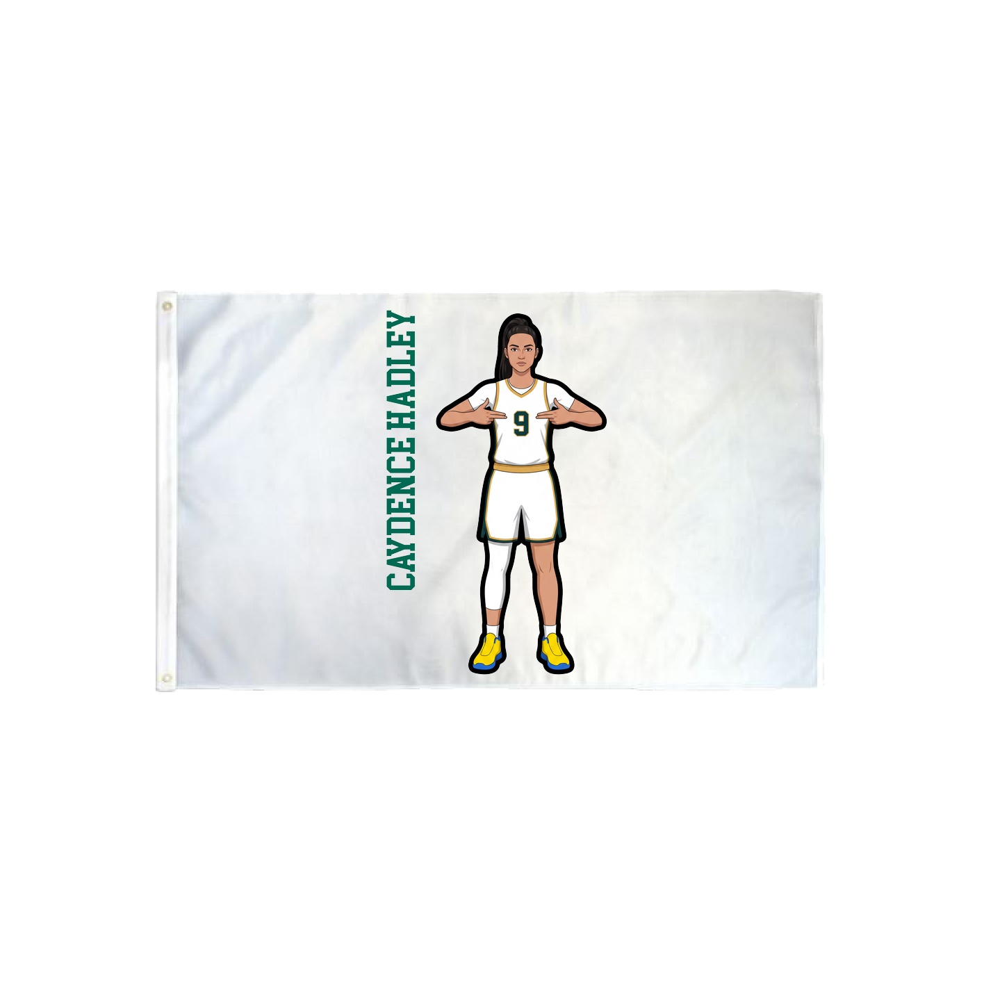 3x5 Flag — Name Vertical in Classic