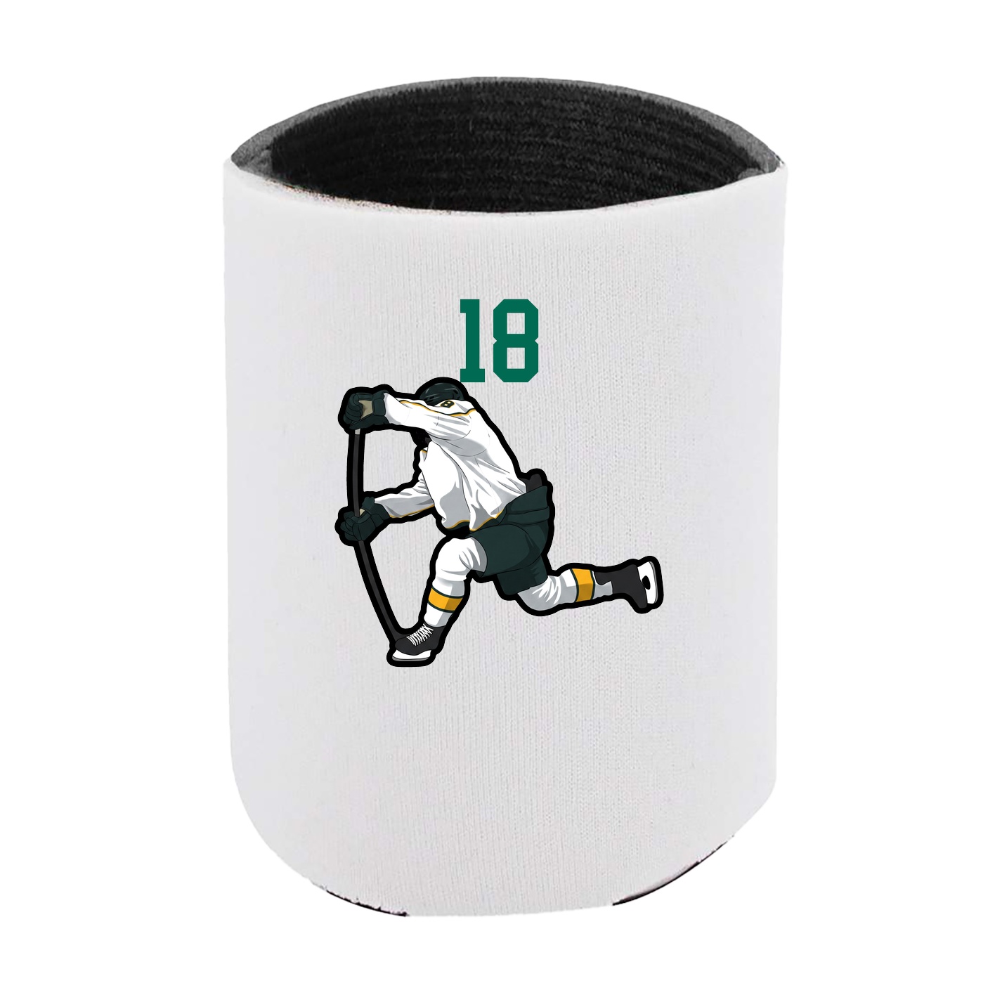 Can Holder — Number Top in White