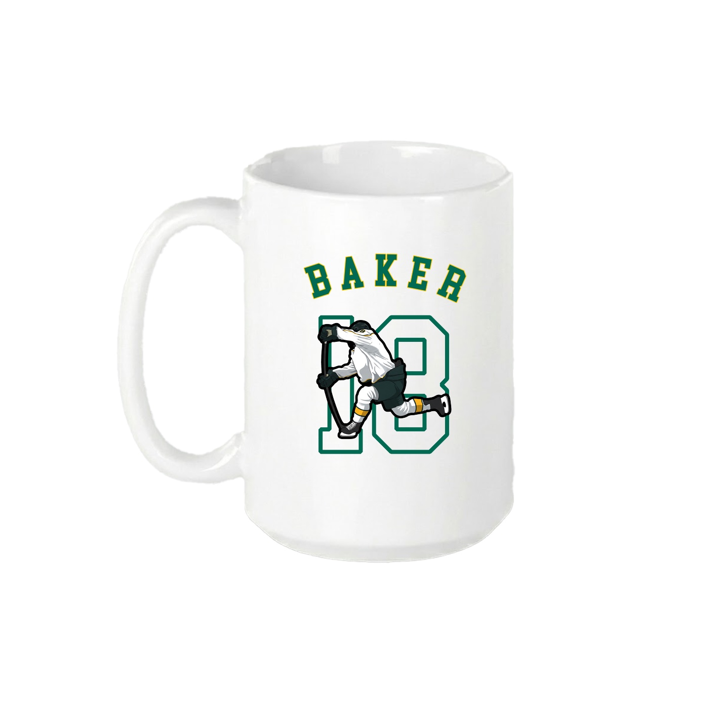 15oz Coffee Mug — Shirsey Arch in White
