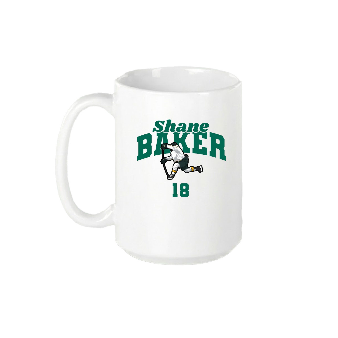 15oz Coffee Mug — Signature Arch in White