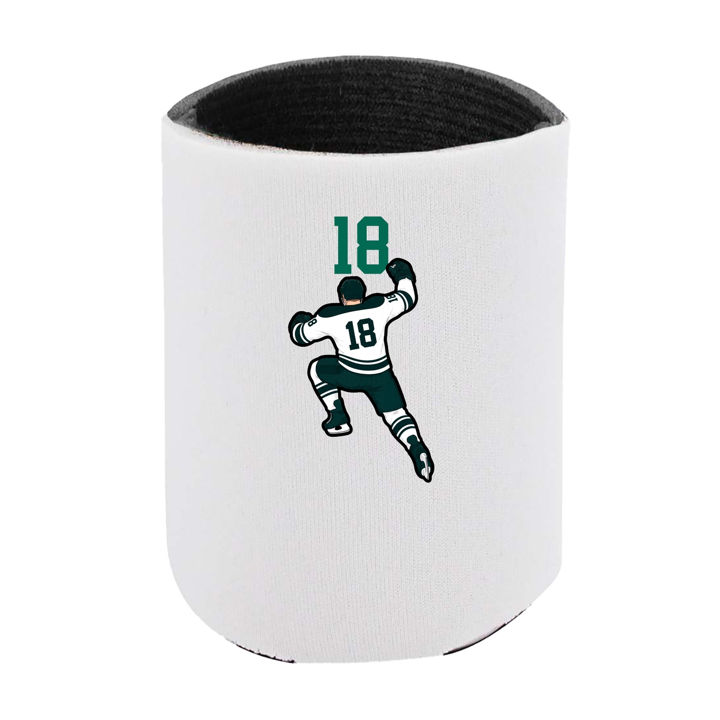 Can Holder — Number Top in White