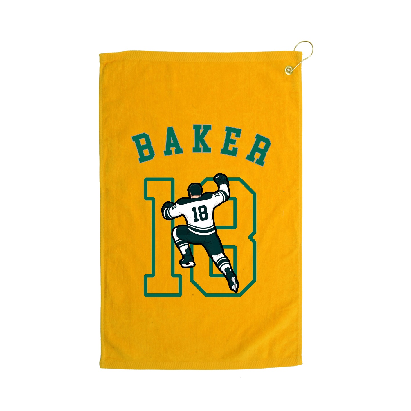 Golf Towel — Shirsey Arch in Gold