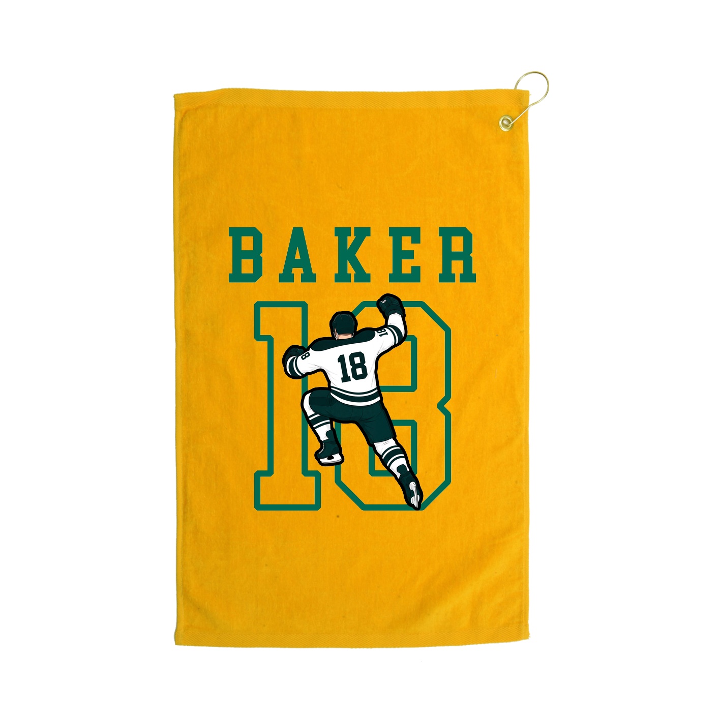 Golf Towel — Shirsey in Gold