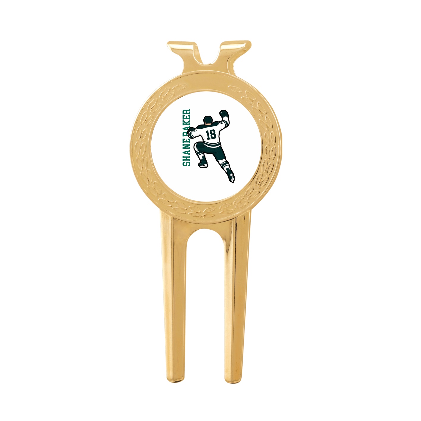 Divot Tool with Ball Marker — Name Vertical in Classic