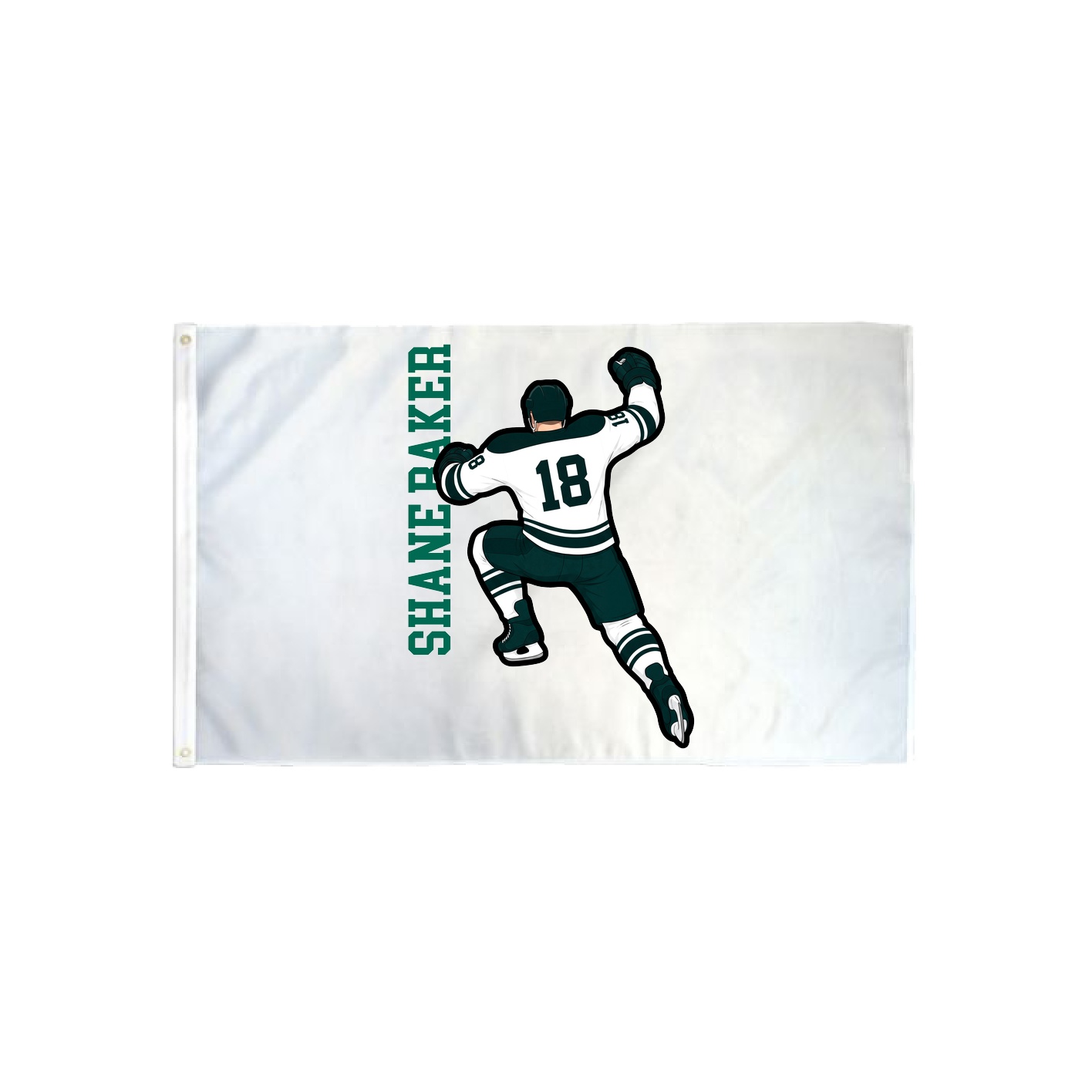 3x5 Flag — Name Vertical in Classic
