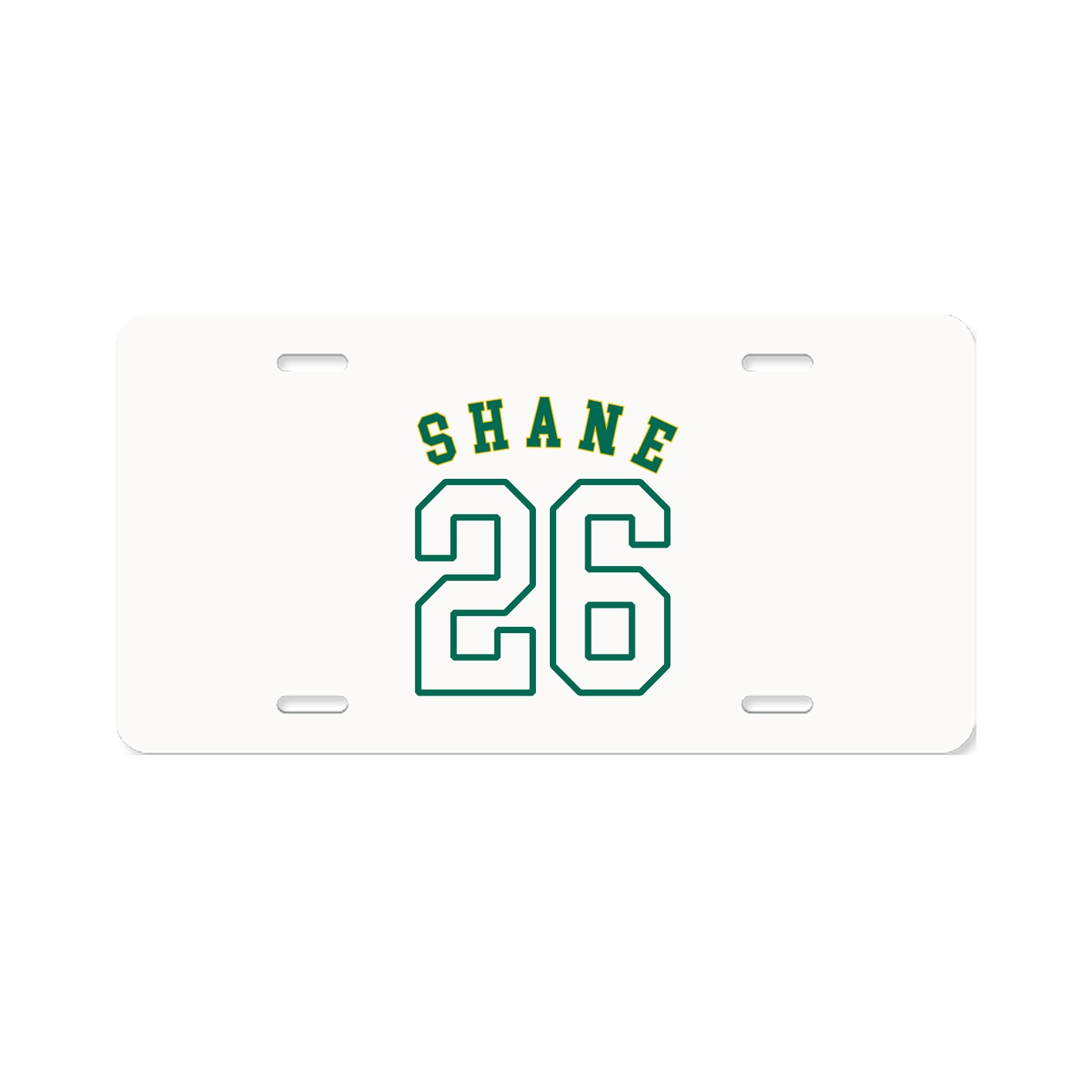 License Plate — Shirsey Arch in Classic