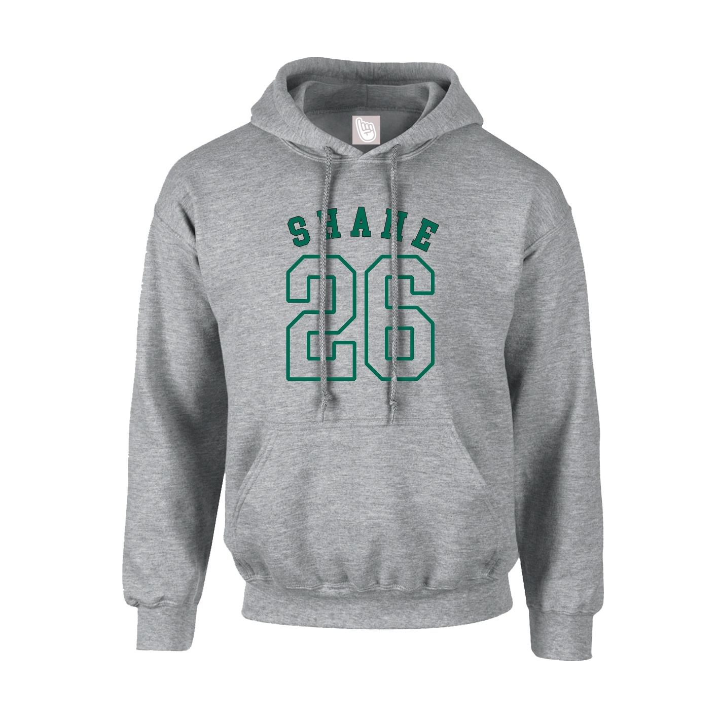 Youth Hoodie — Shirsey Arch in Grey
