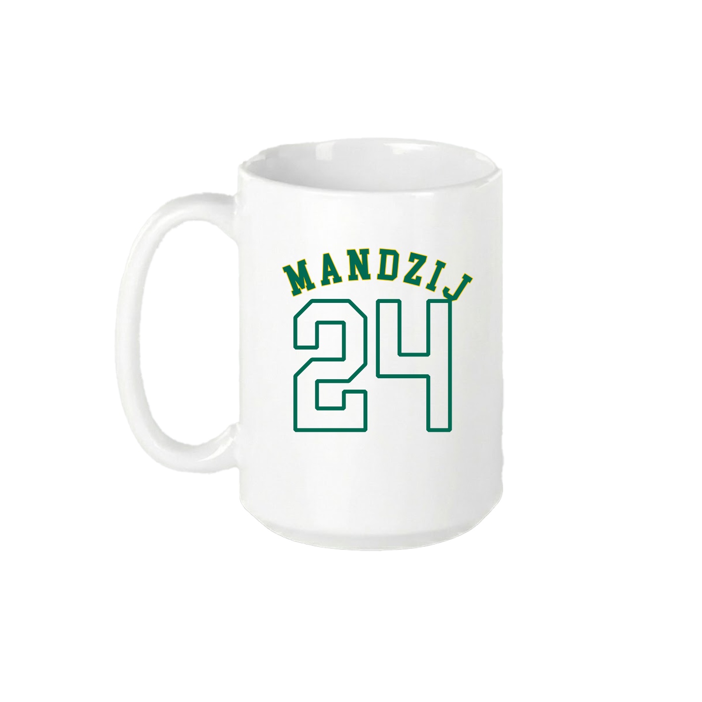 15oz Coffee Mug — Shirsey Arch in White