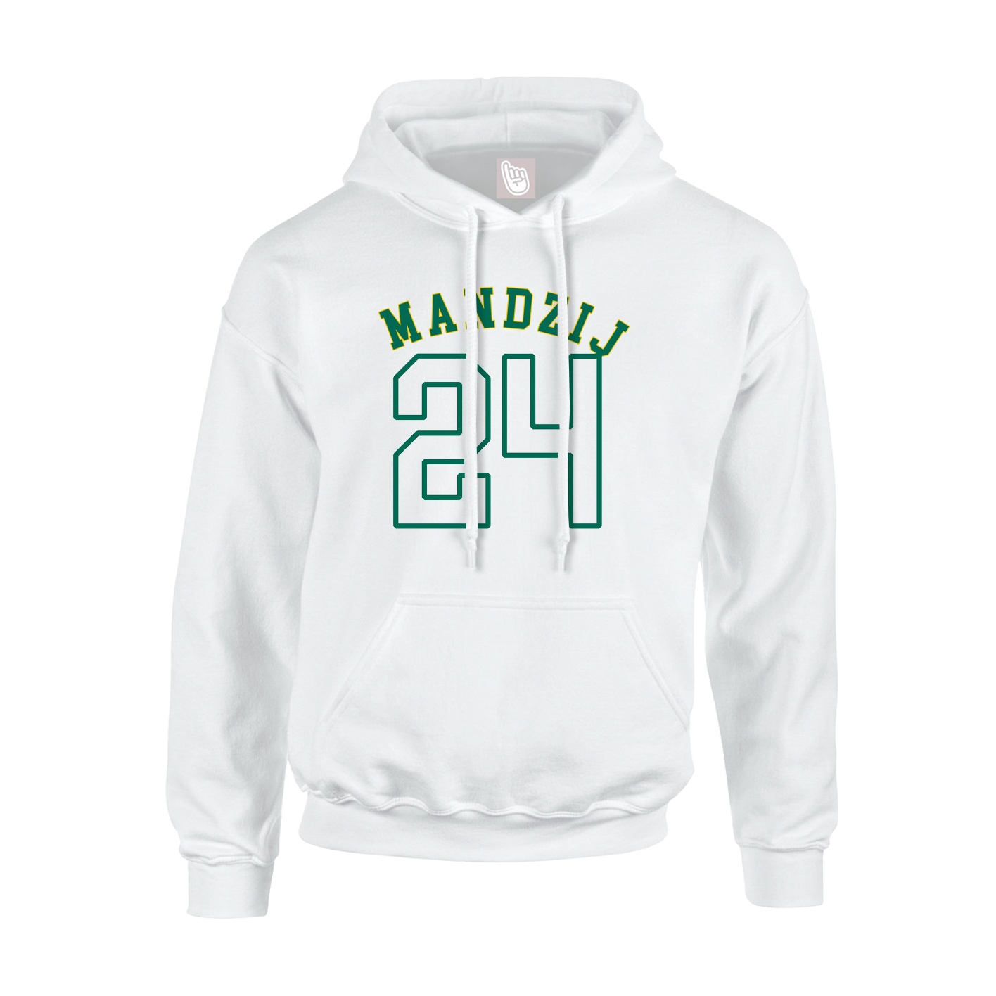 Hoodie — Shirsey Arch in White