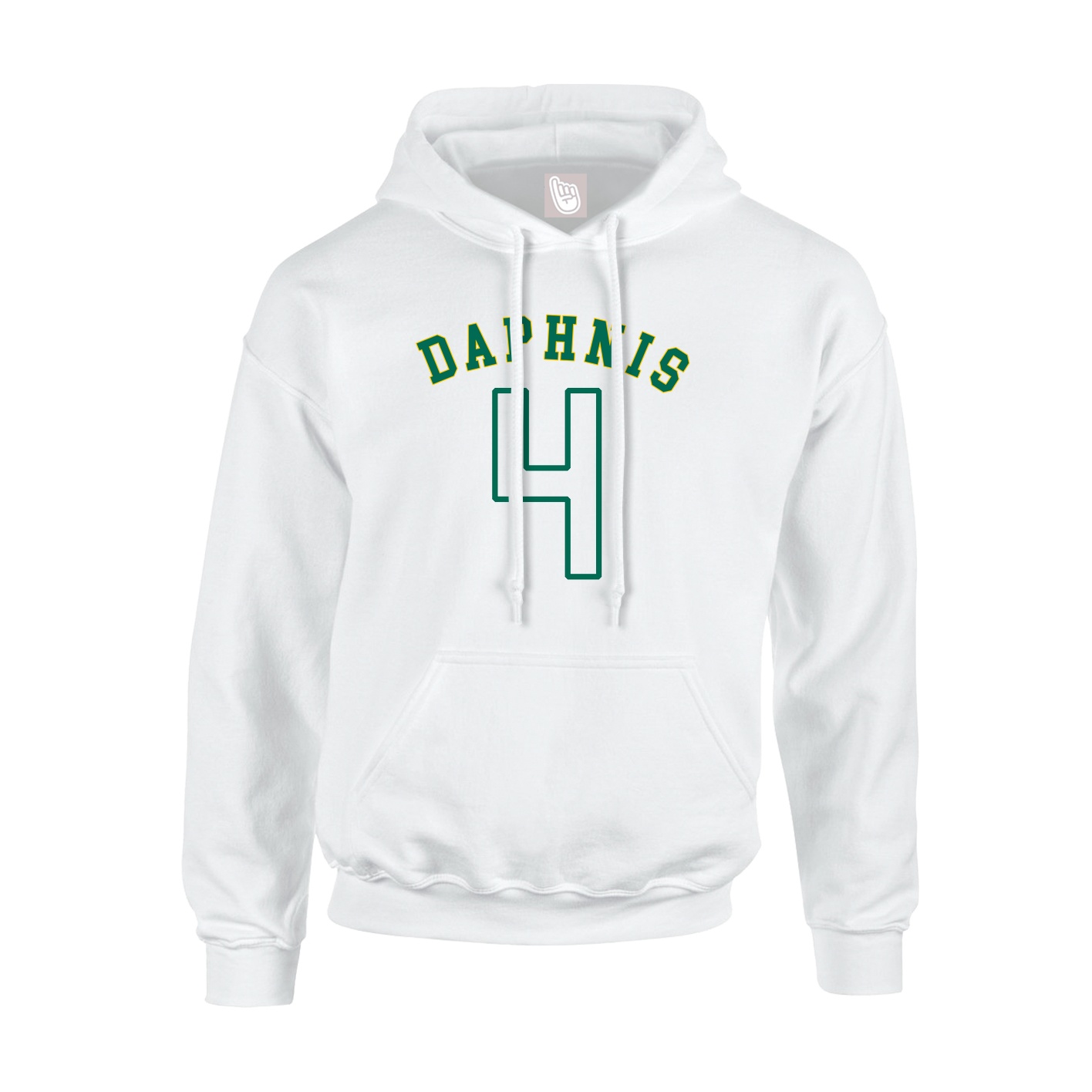 Hoodie — Shirsey Arch in White