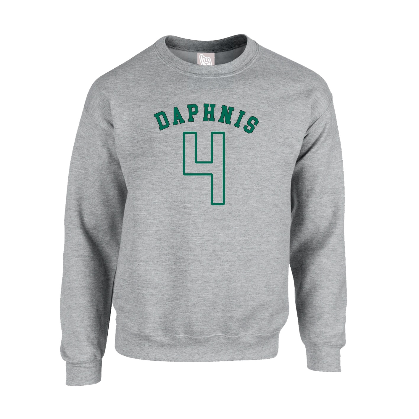 Fleece Crew — Shirsey Arch in Grey