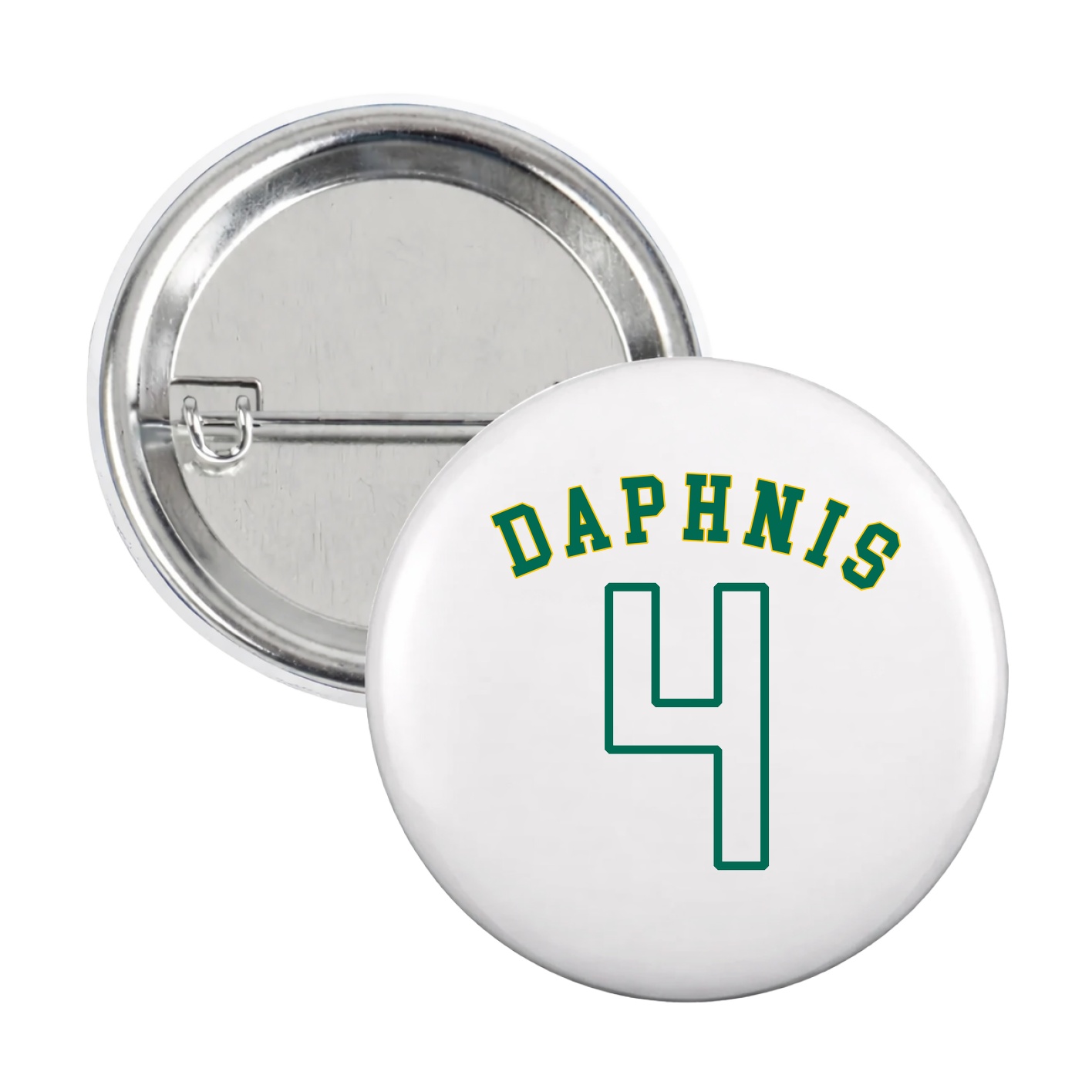 Game Day Button — Shirsey Arch in White