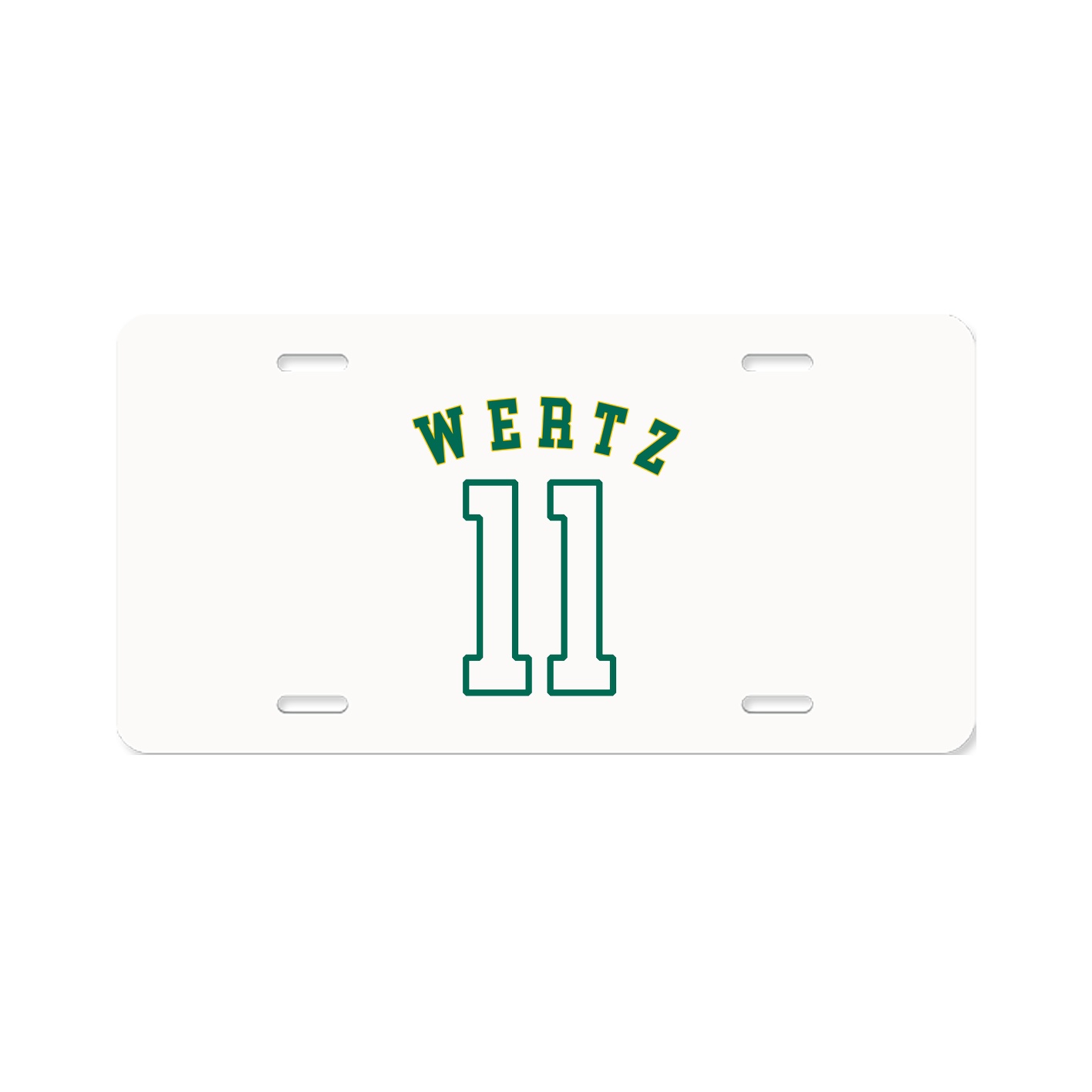 License Plate — Shirsey Arch in Classic