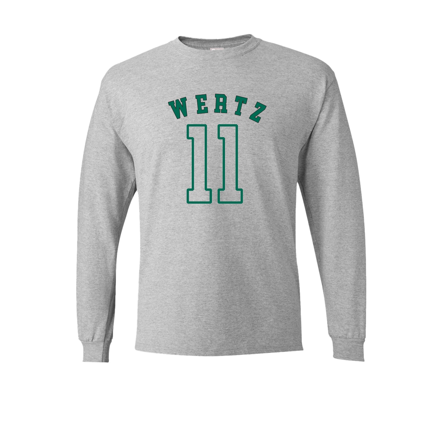 Long Sleeve Tee — Shirsey Arch in Grey