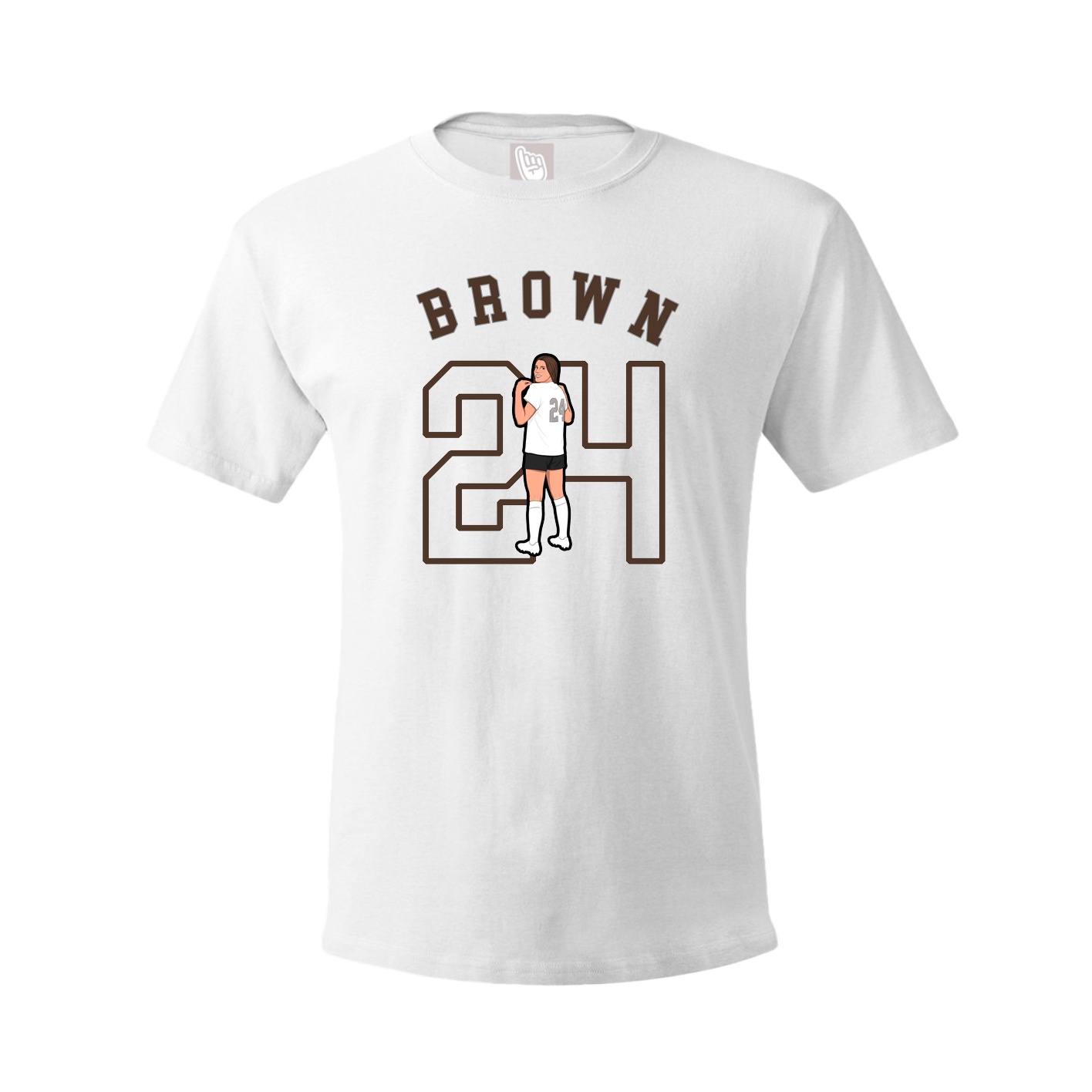 Youth Tee — Shirsey Arch in White