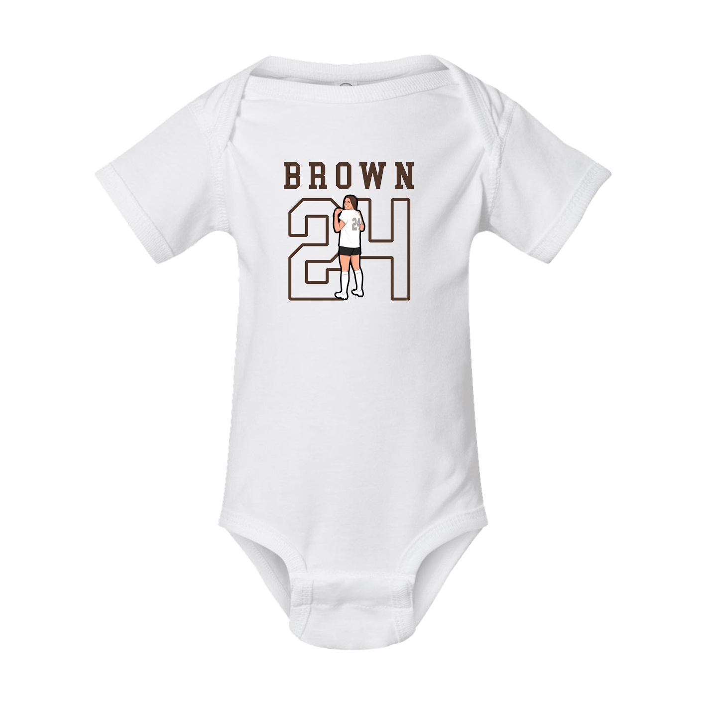 Baby Onesie — Shirsey in White