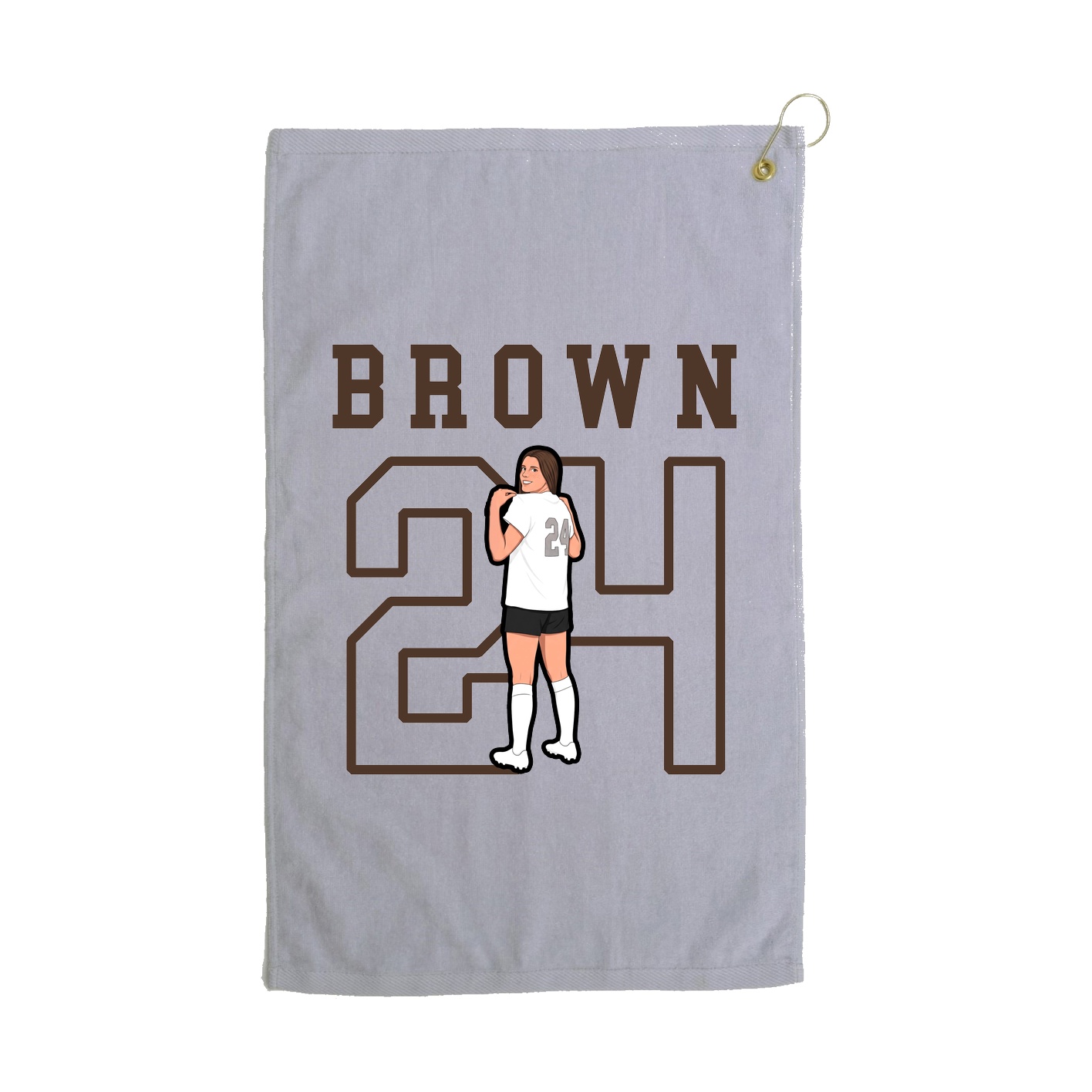 Golf Towel — Shirsey in Grey