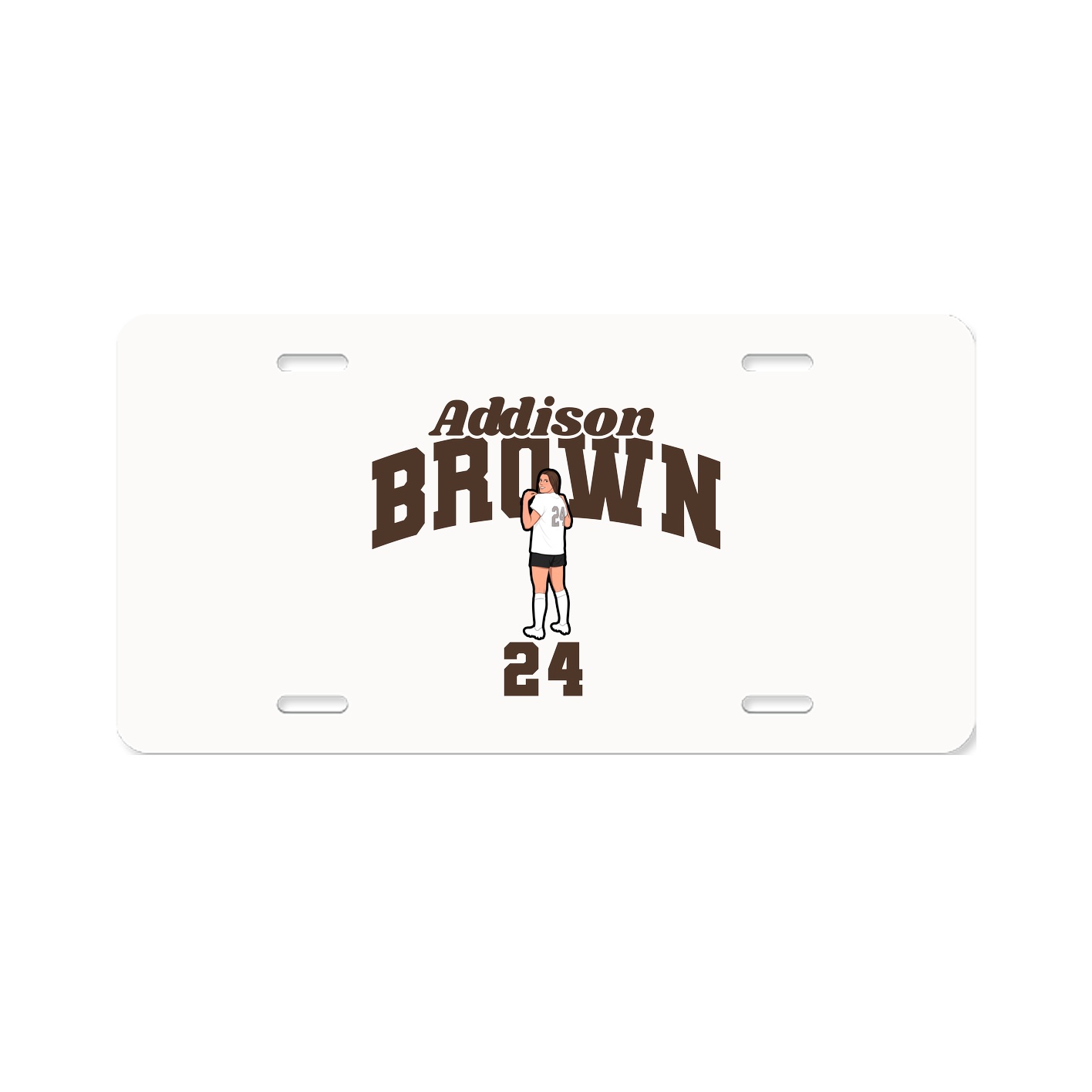 License Plate — Signature Arch in Classic