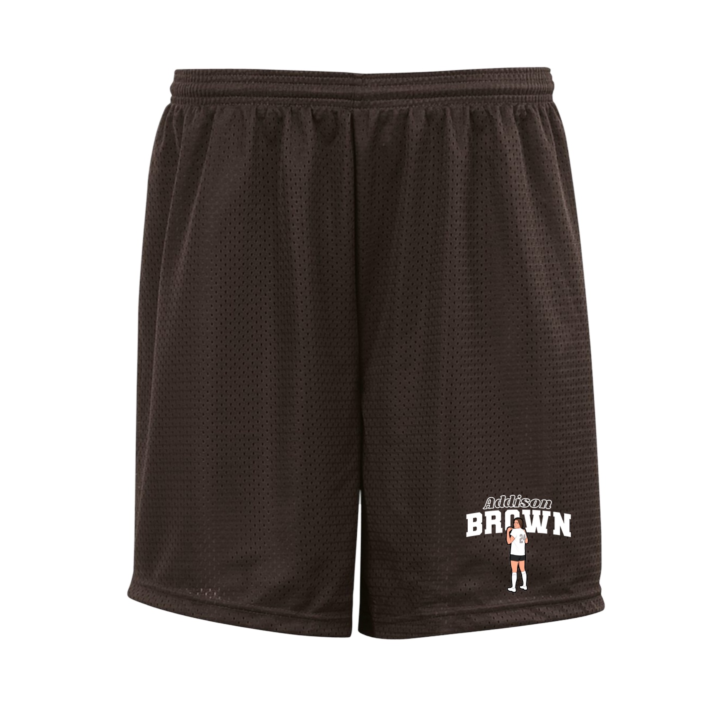 Shorts — Name Arch in Brown