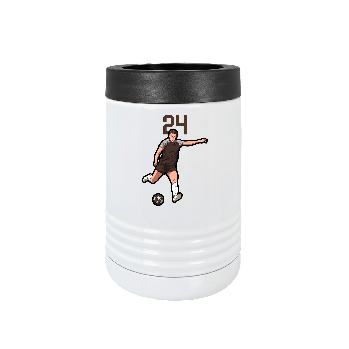 Beverage Holder — Number Top in White