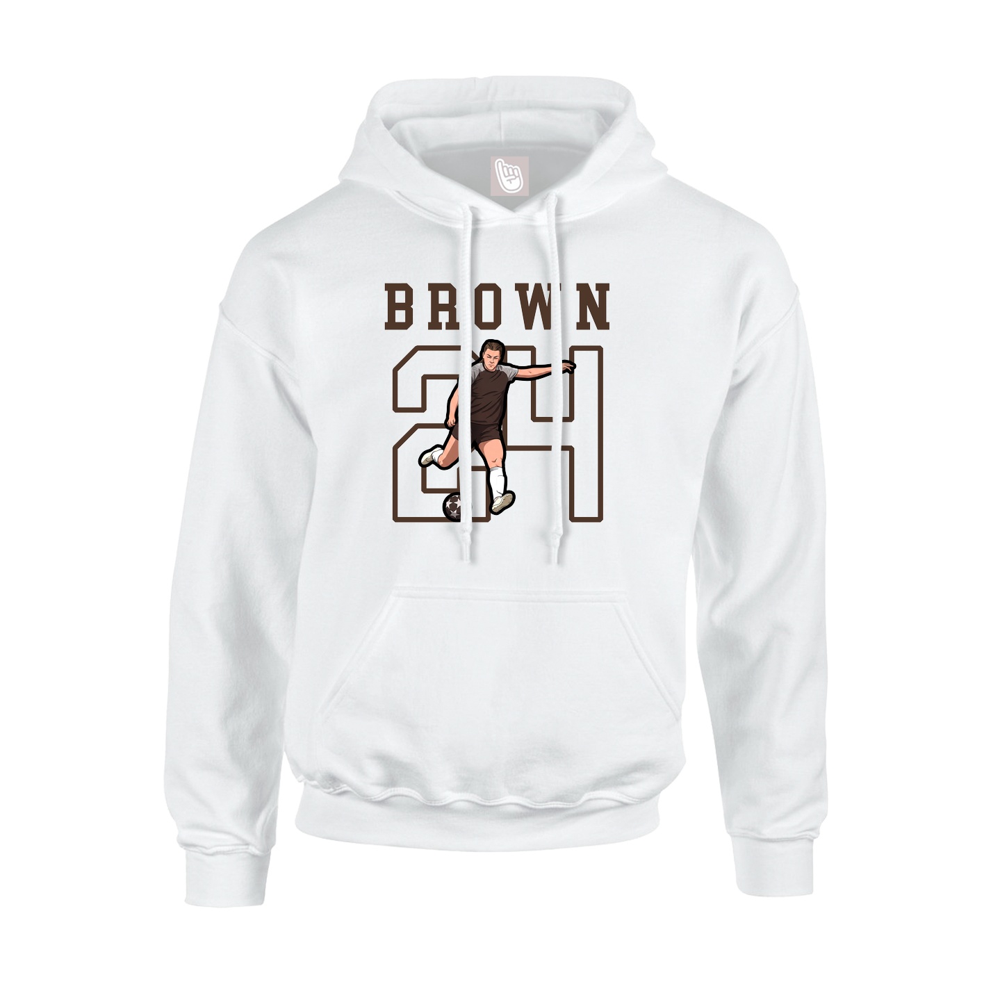 Youth Hoodie — Shirsey in White