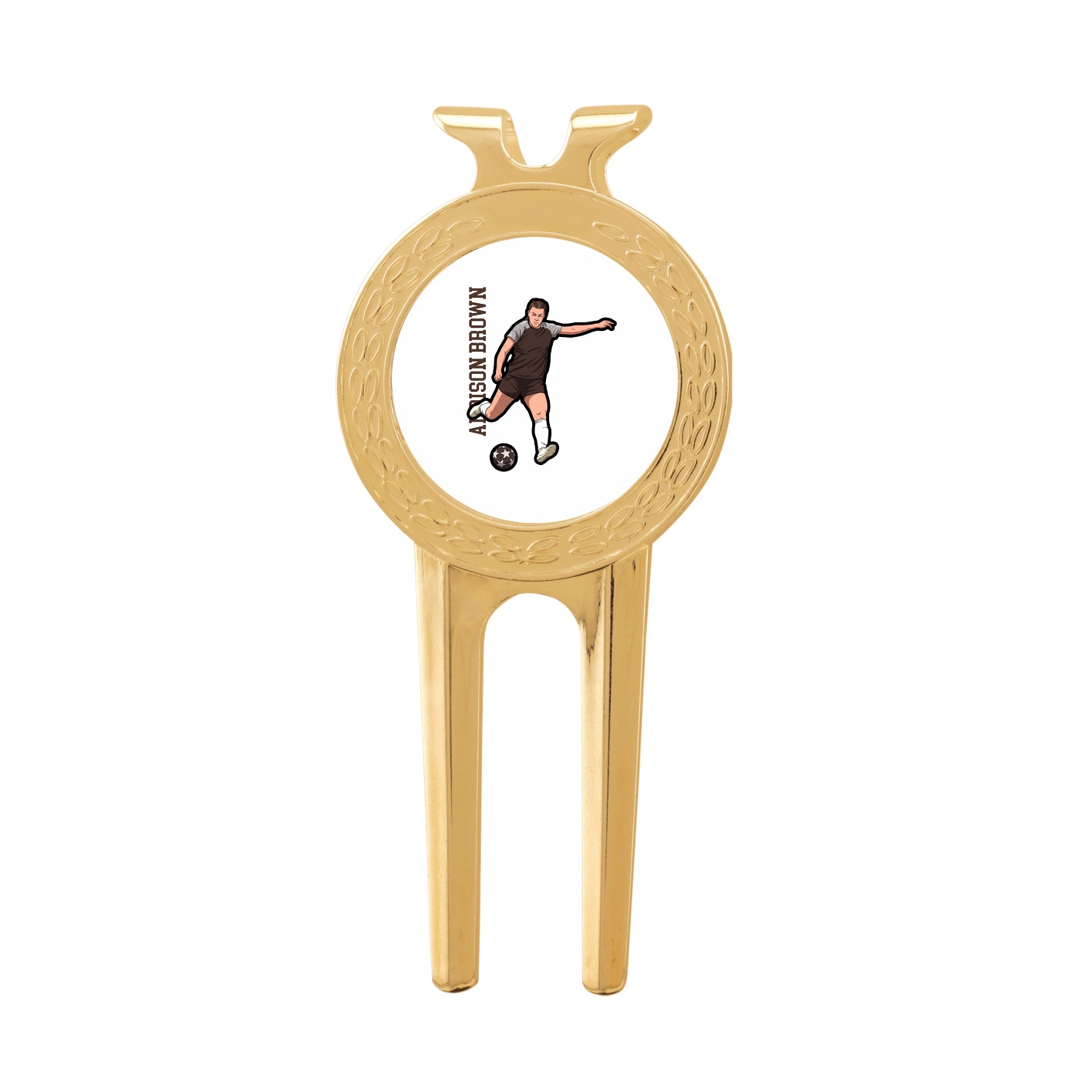 Divot Tool with Ball Marker — Name Vertical in Classic