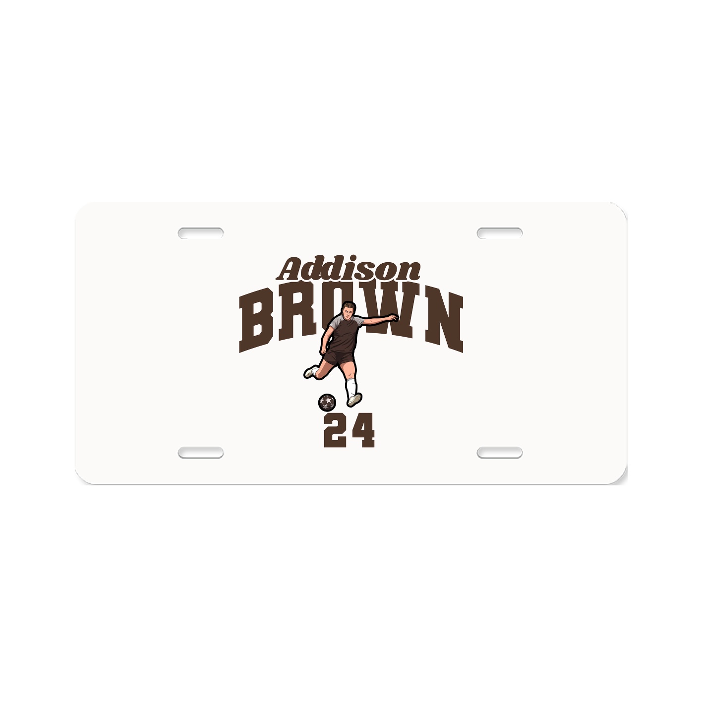 License Plate — Signature Arch in Classic