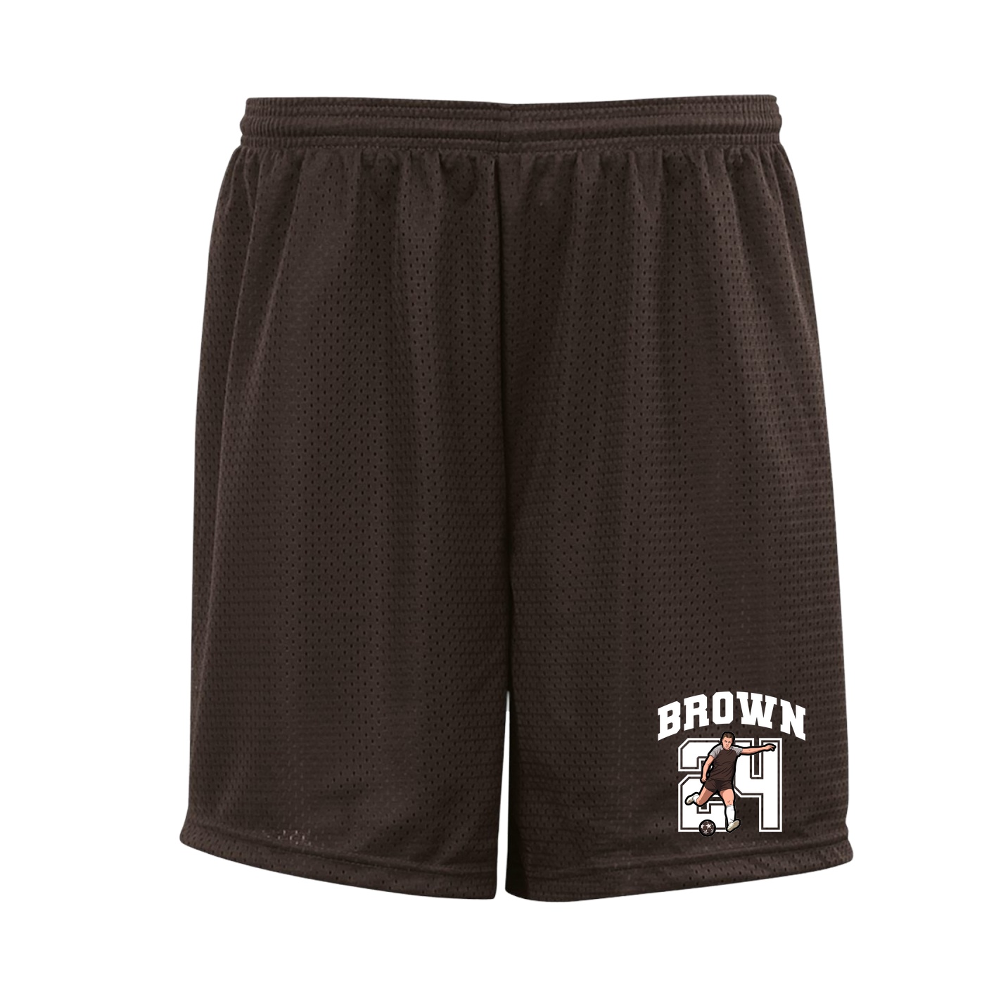 Shorts — Number in Brown