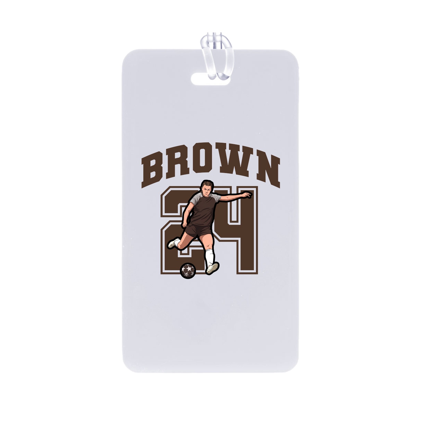 Bag Tag — Number in Classic