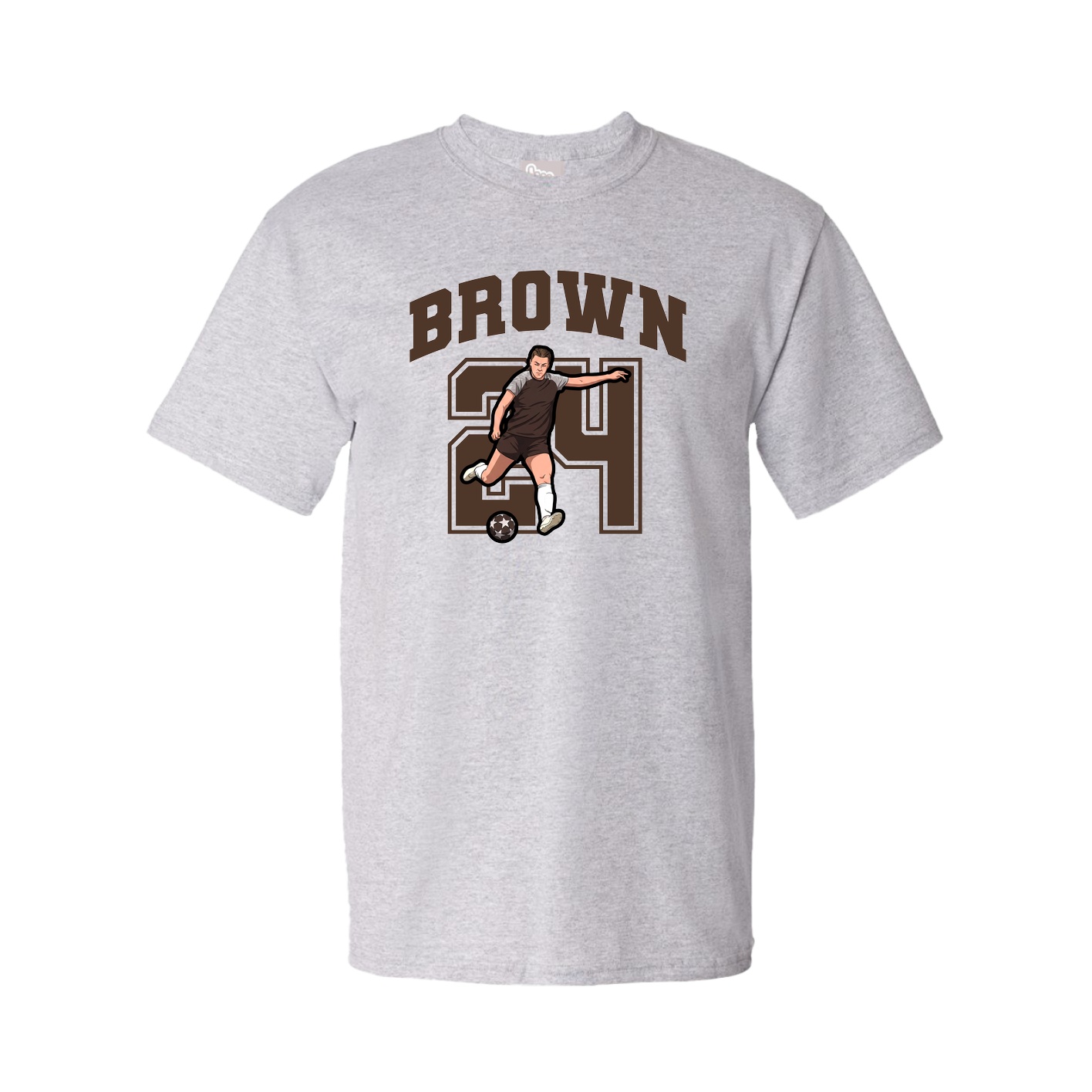 Tee — Number in Grey