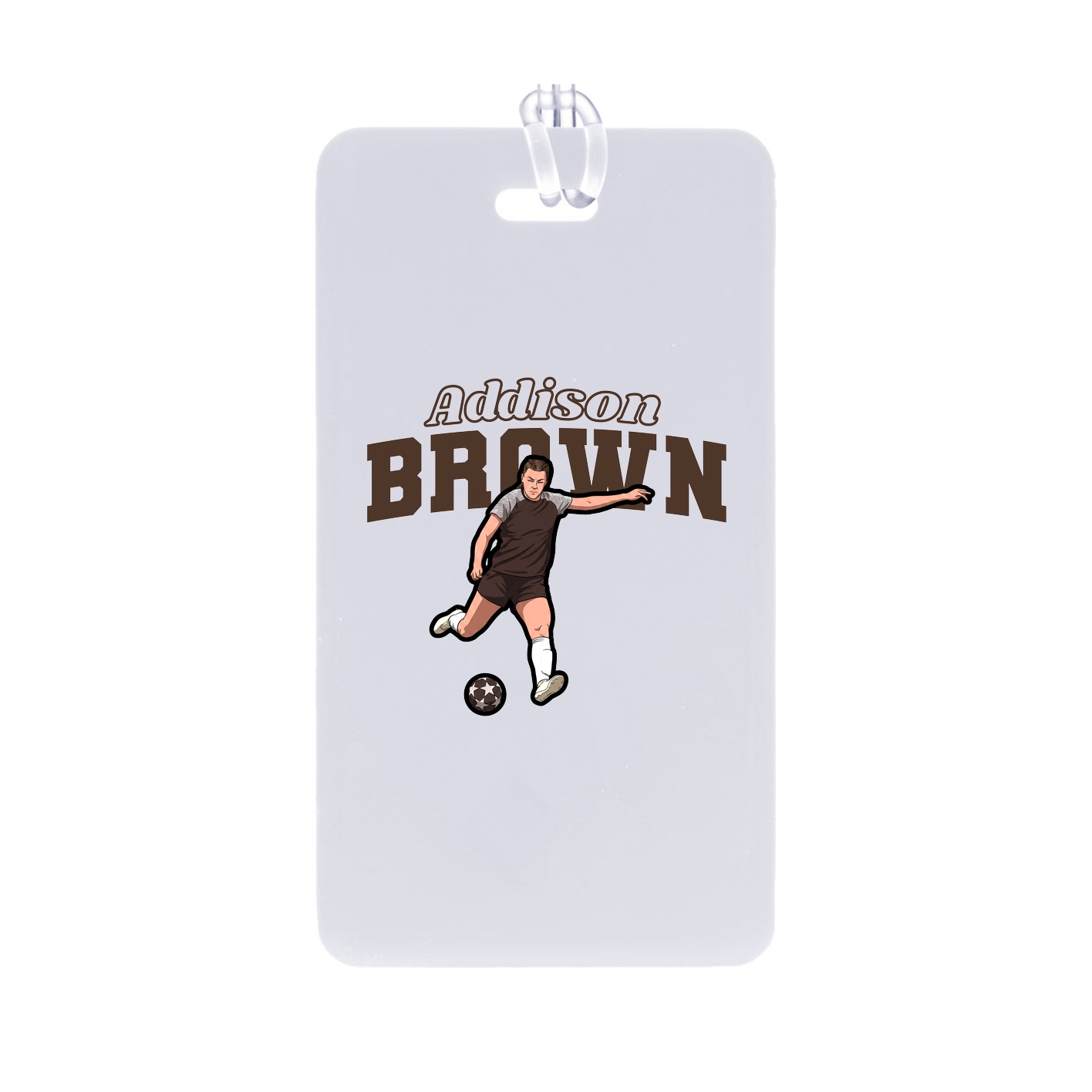 Bag Tag — Name Arch in Classic